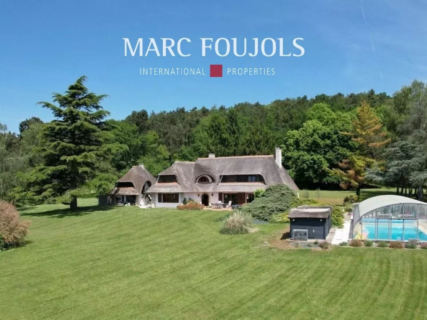 Maison de campagne au sein d'un parc de 2,5 hectares