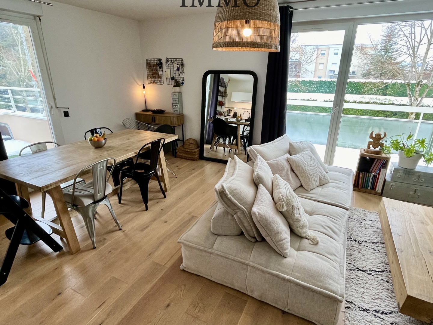 * RARE * Gd T3 Dijon TOISON D'OR en RDJ surélevé de 68 m2 Ré