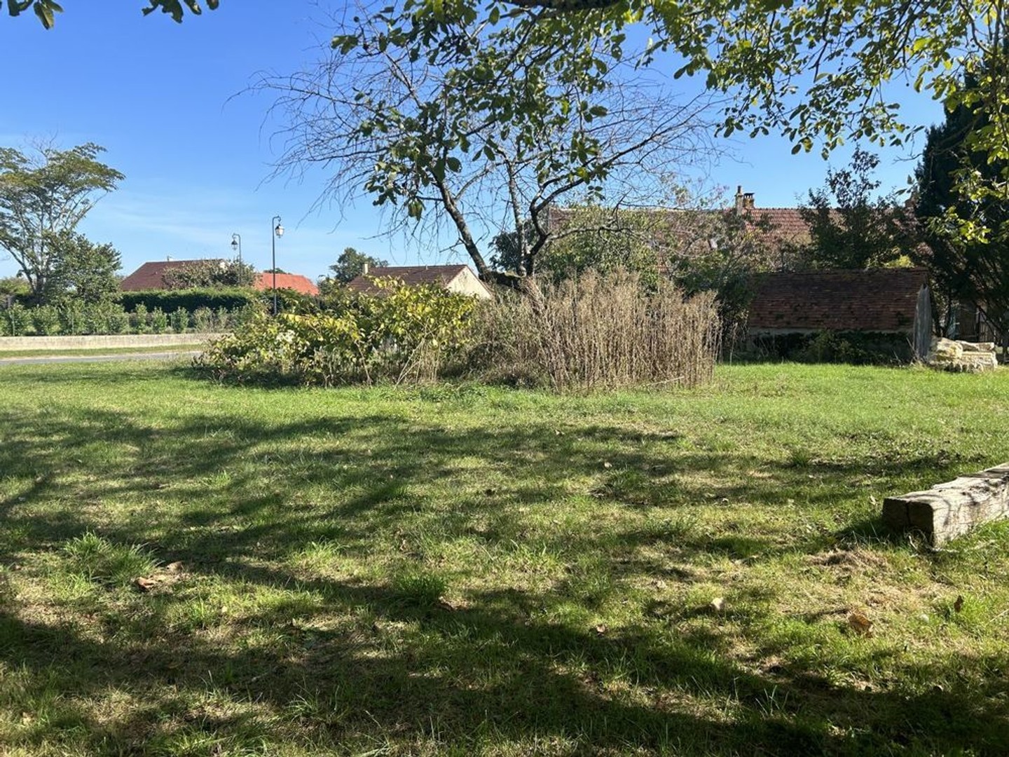 Terrain constructible et viabilisé