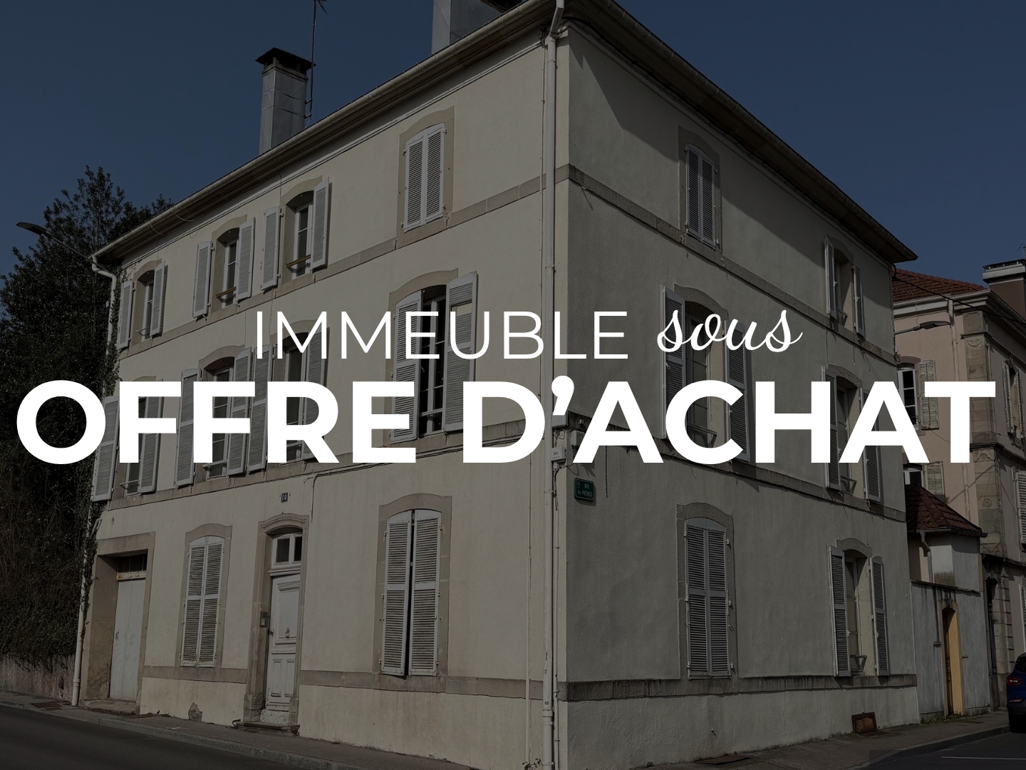 Immeuble de rapport 269 m²