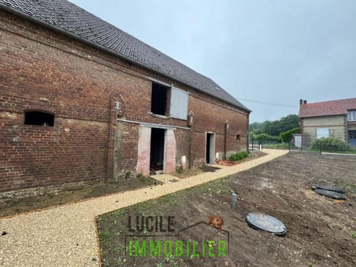 Maison à vendre - 1 pièce - 56m2 - Le Vauroux (60390)
