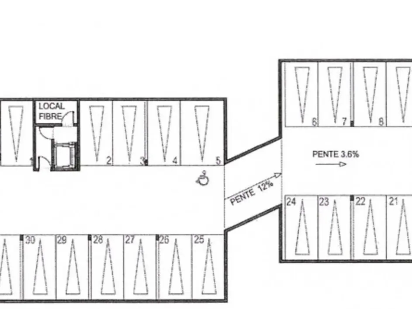 Parking 12 m²