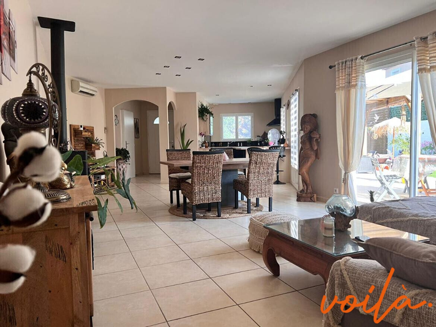 Réf : ZENITUDE - CARCASSONNE - Villa plain-pied 3ch. - Jardin - Piscine - Garage