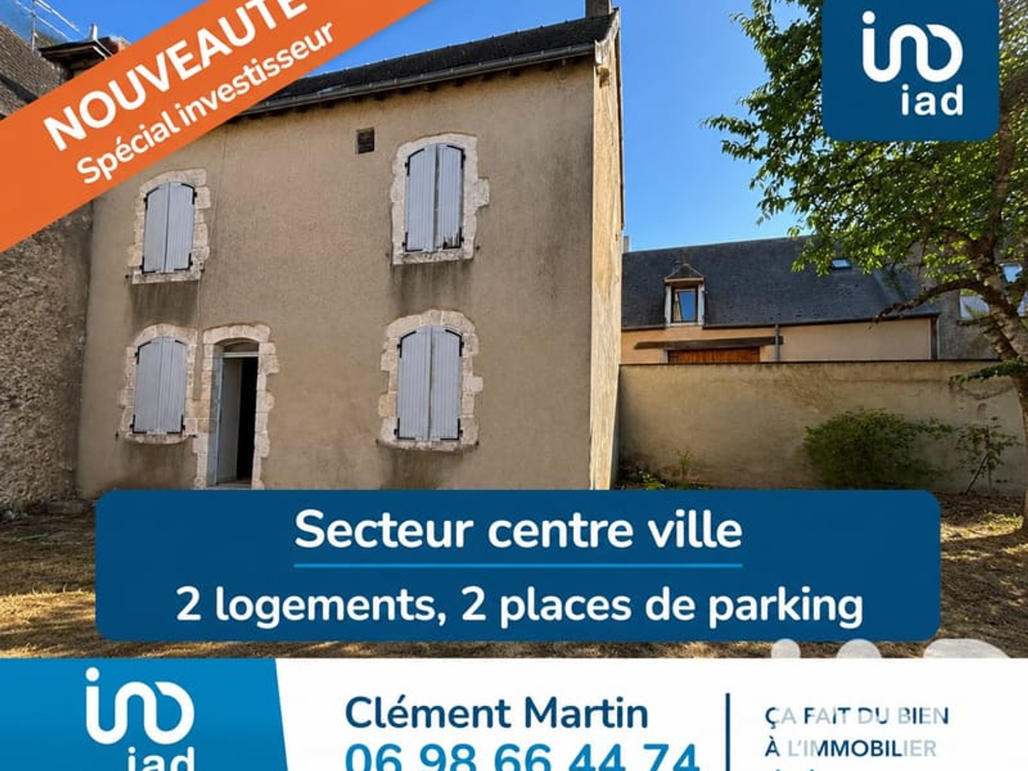 Maison avec appartements 80 m²