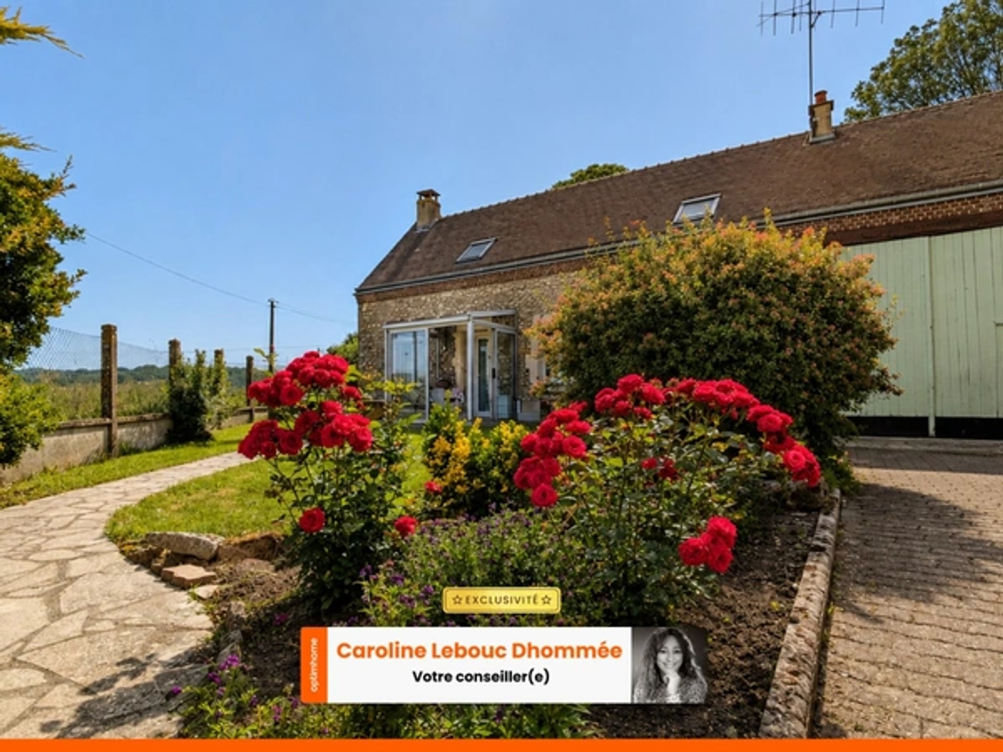 Maison à vendre - 4 pièces - 850m2 - Pouvrai (61130)