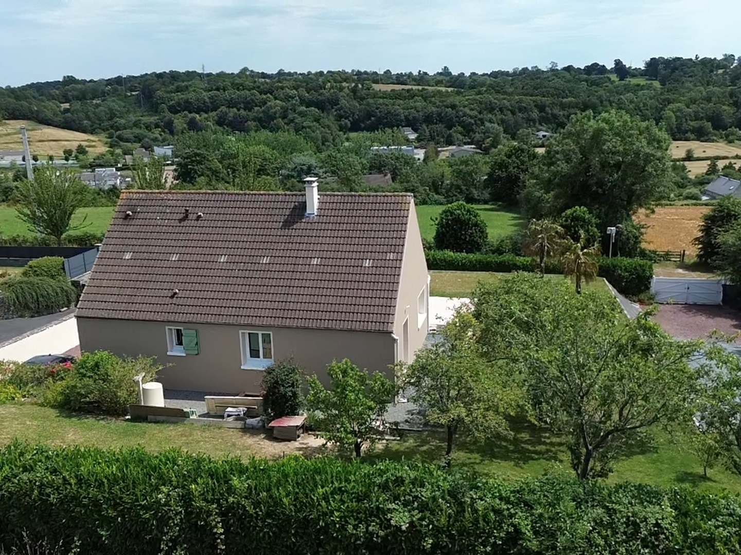 Maison 3 chambres, double garage