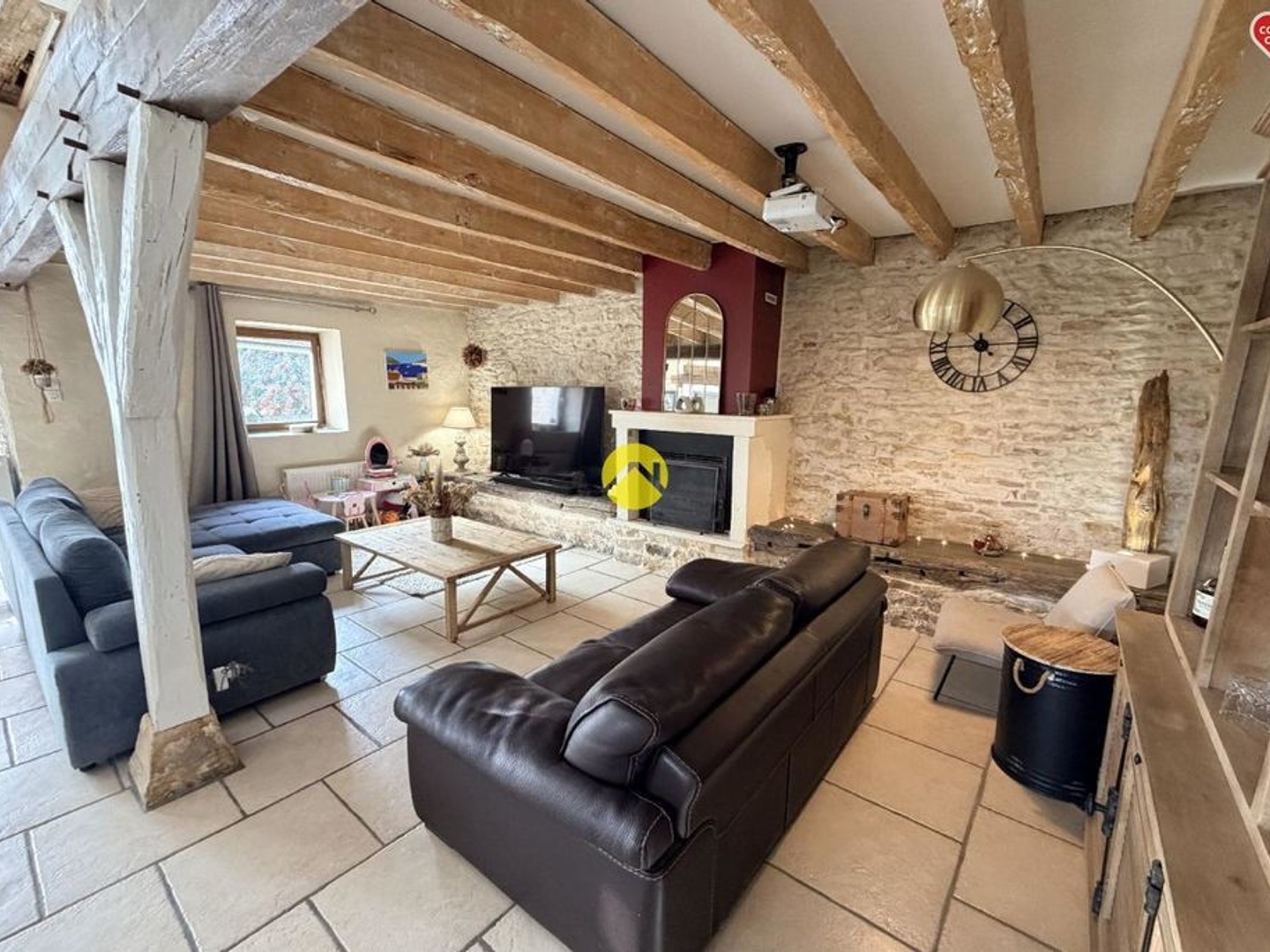 Maison à vendre - 4 pièces - 154m2 - Saint-Baudel (18160)