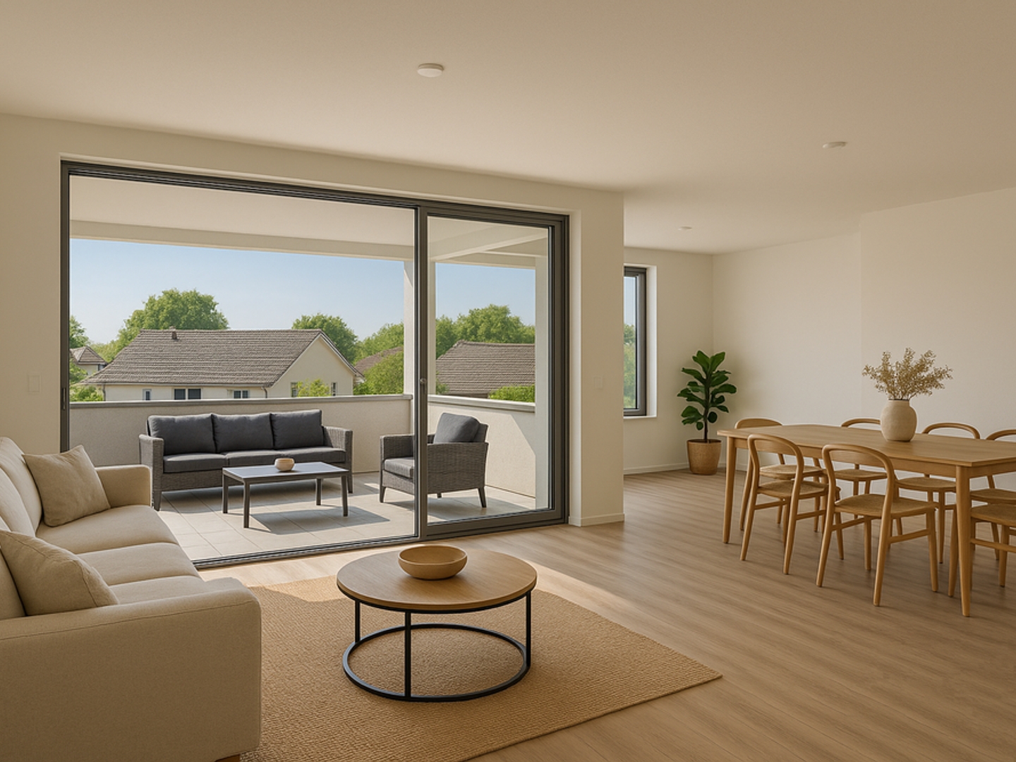 Appartement à vendre - 3 pièces - 70m2 - Basse-Ham (57970)
