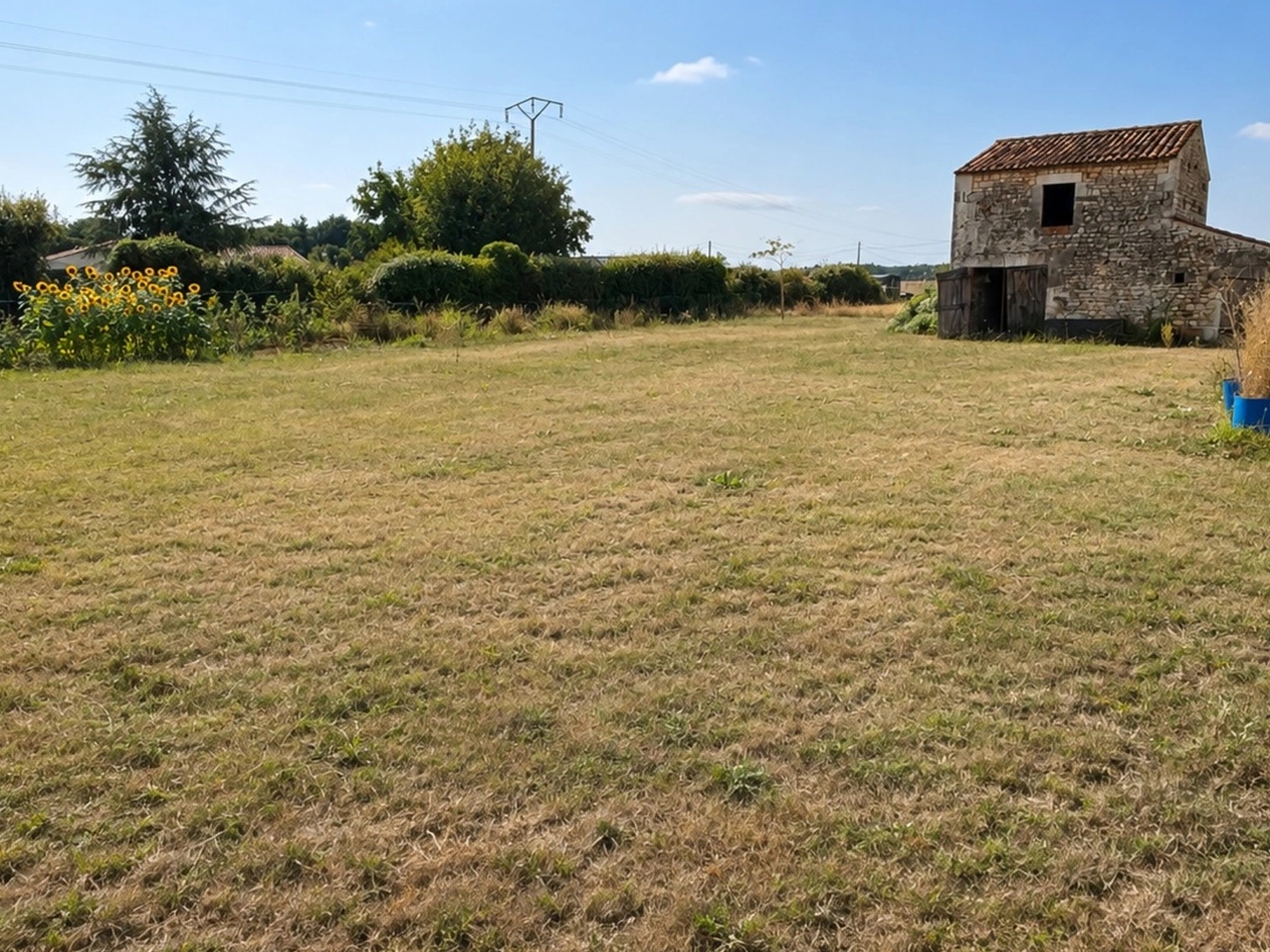 Terrain 950 m²