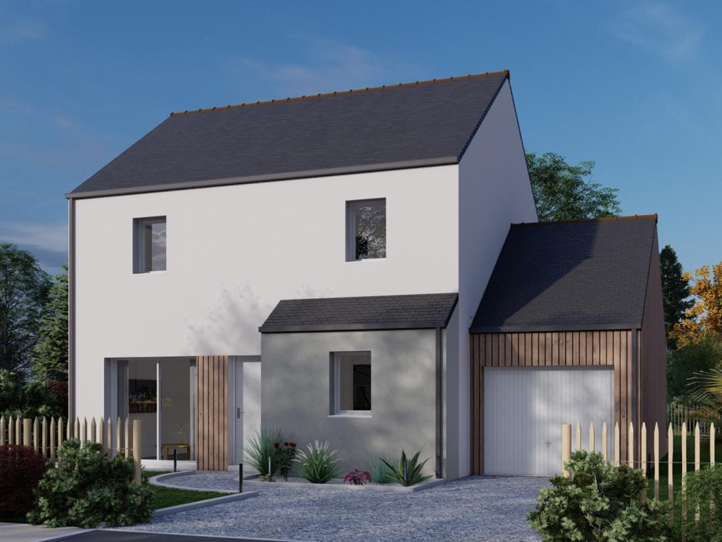Terrain + maison 109 m²
