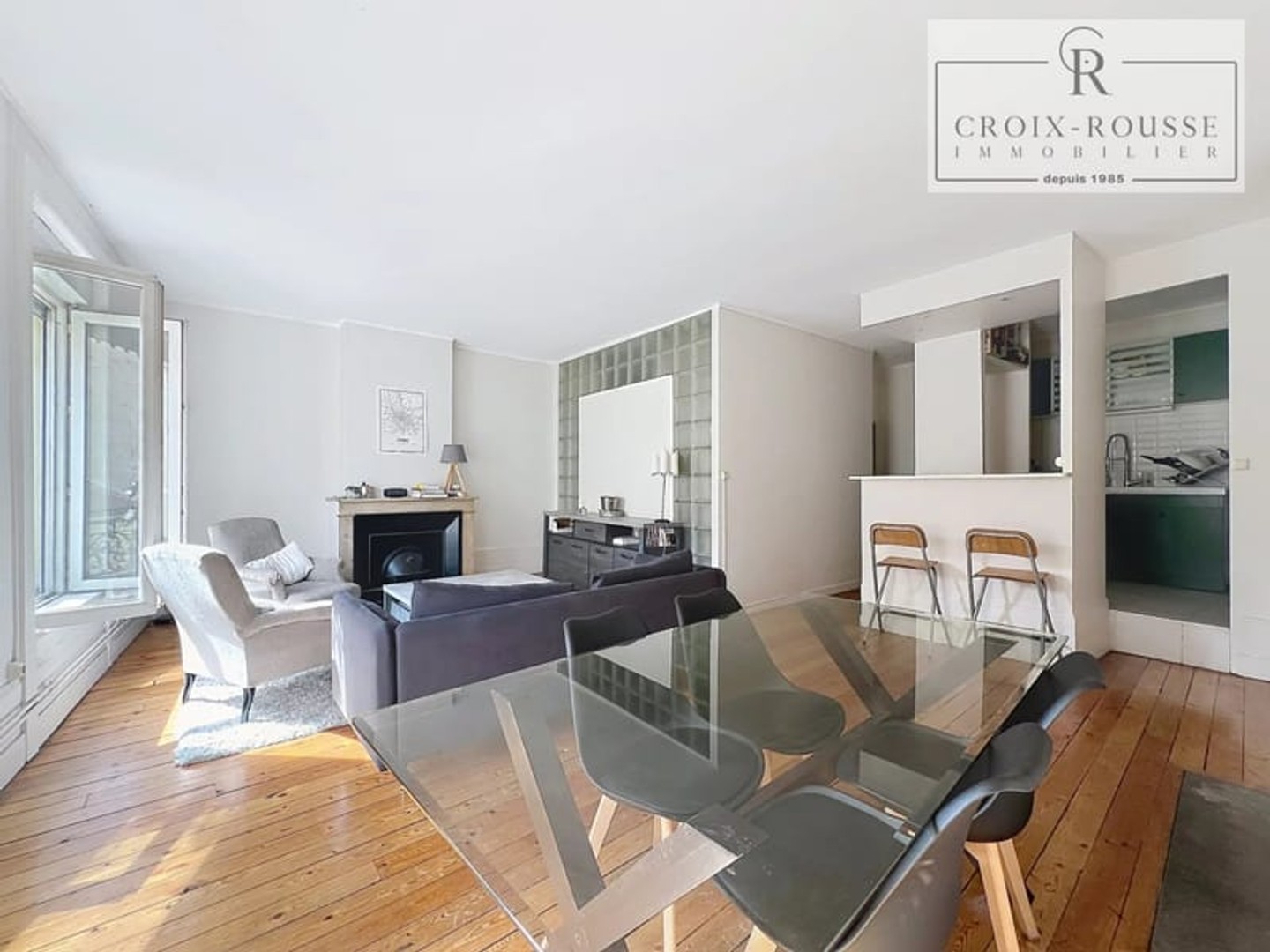 Appartement à vendre - 2 pièces - 80m2 - Lyon 4e (69004)