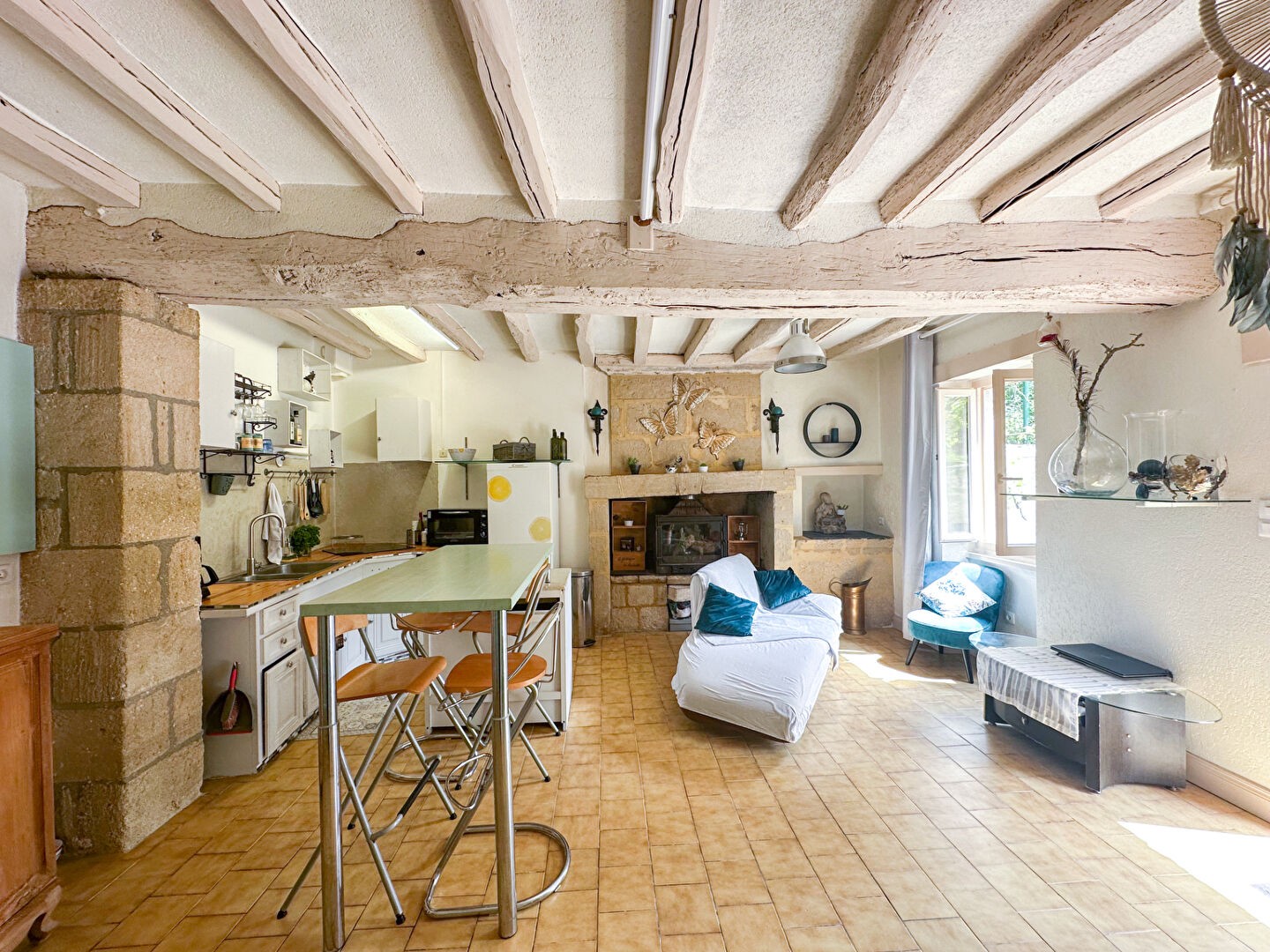 Maison à vendre - 3 pièces - 80m2 - Louresse-Rochemenier (49700)