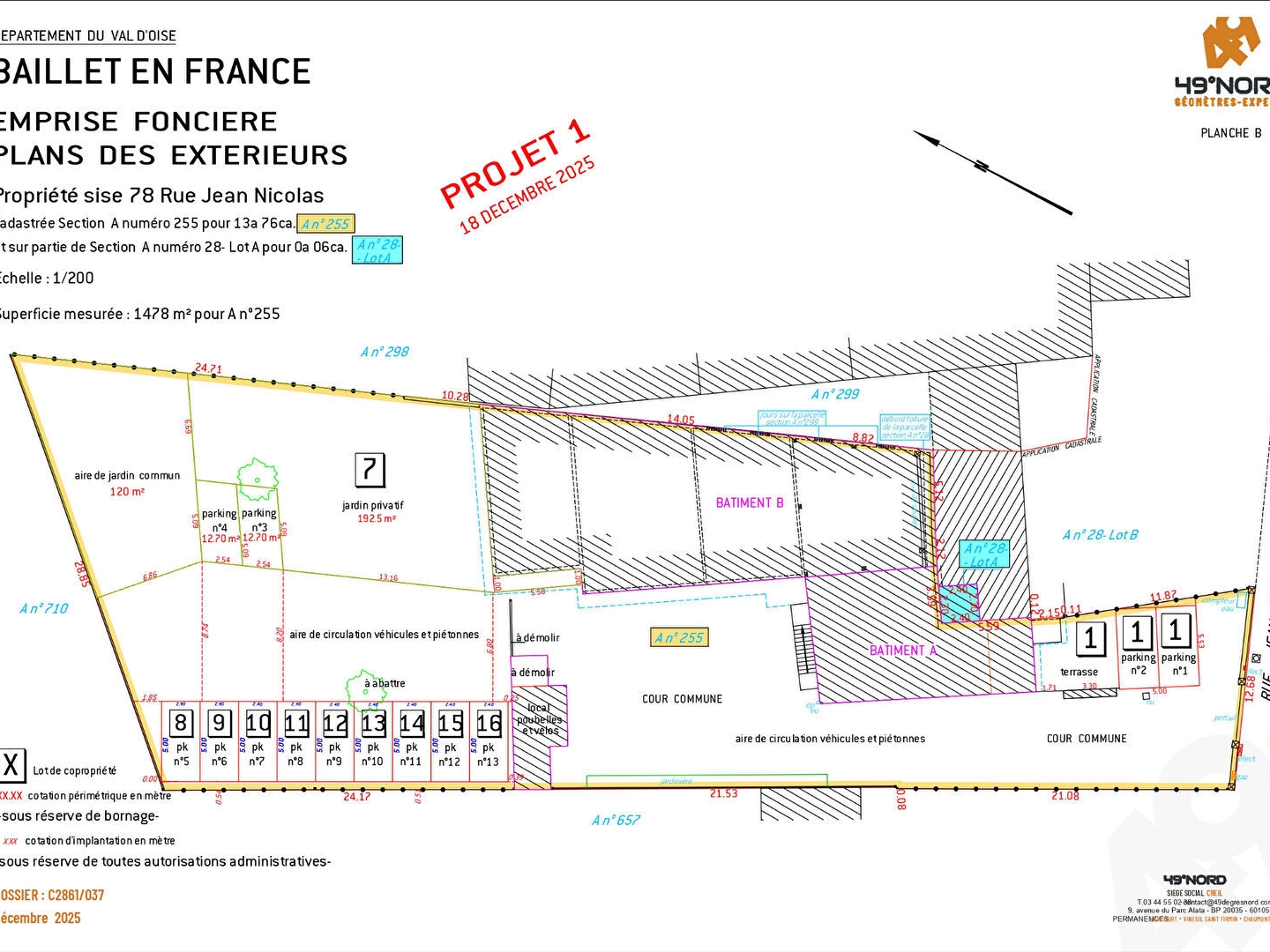 Appartement Baillet En France 2 pièce(s) 51.55 m2
