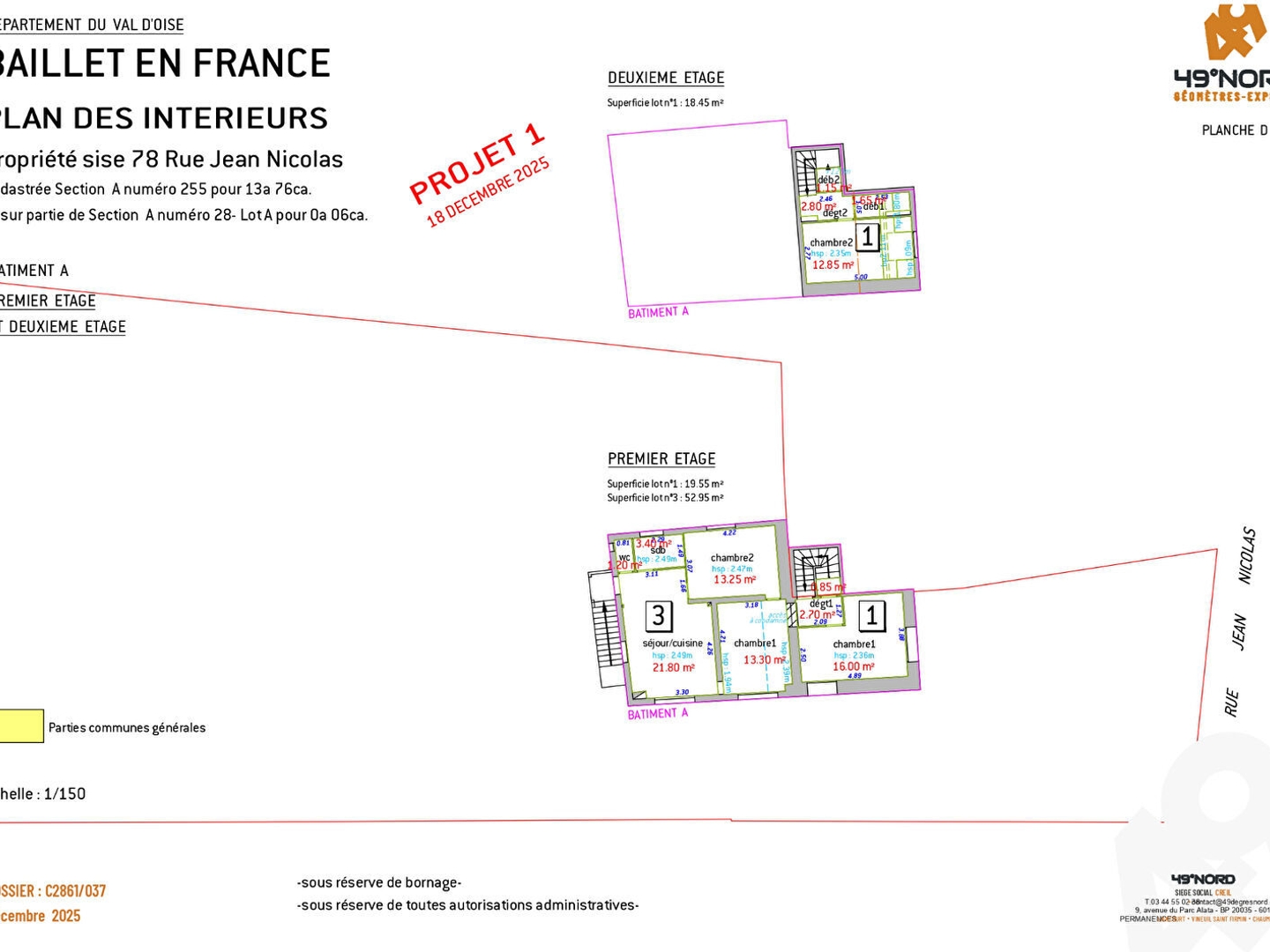Appartement à vendre - 2 pièces - 52m2 - Baillet-En-France (95560)