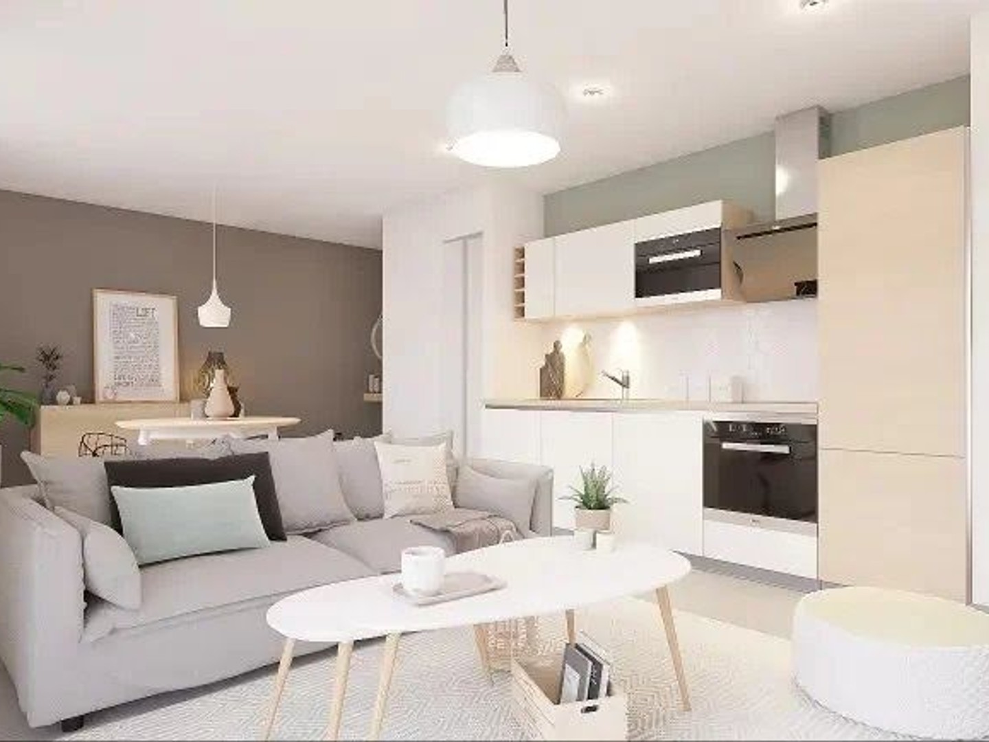 Appartement 3 pièces 60 m²