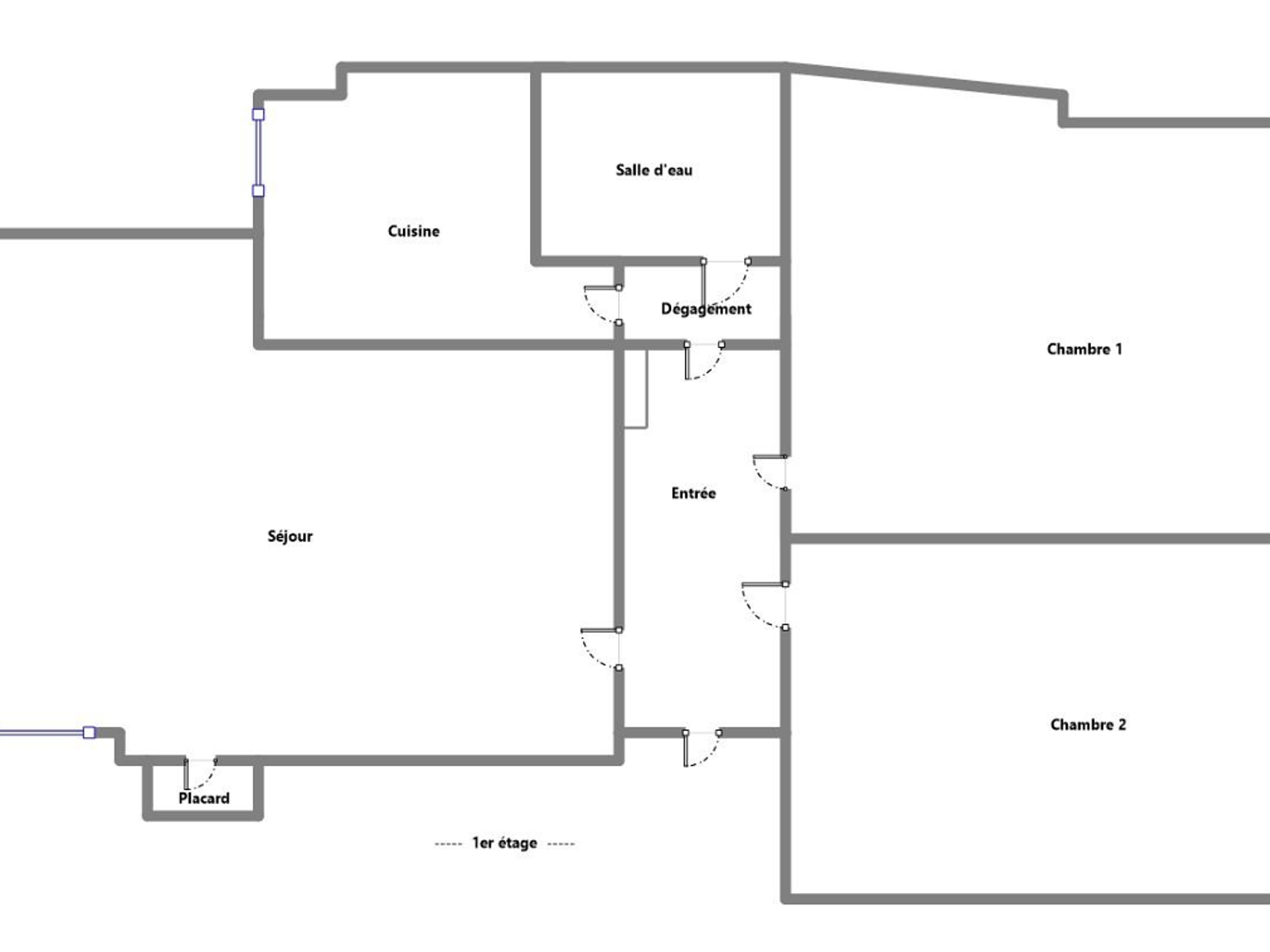 Appartement 3 pièces 51 m²