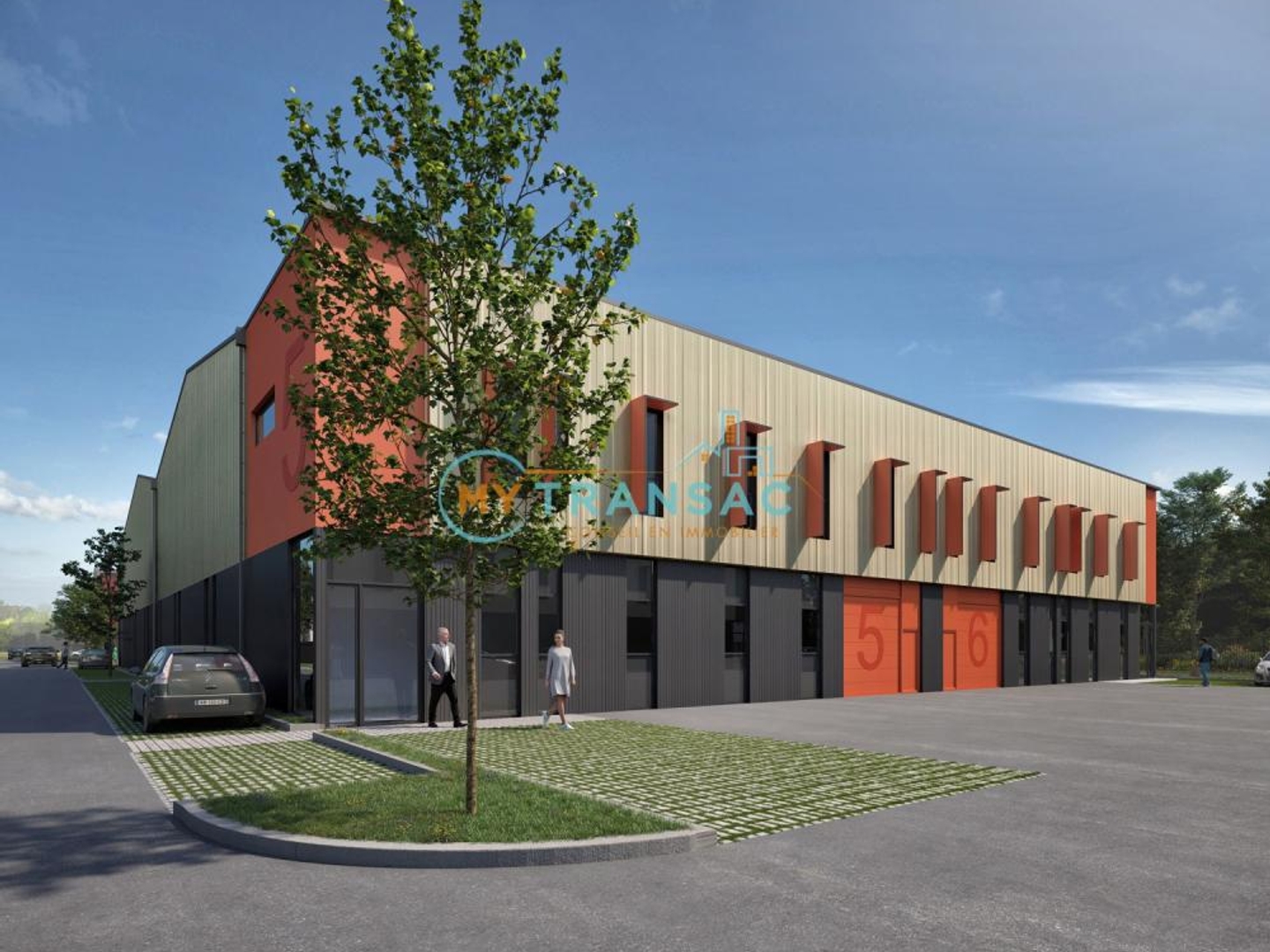 A VENDRE locaux d'activités Neufs à partir de 402m² à Limeil-Brévannes