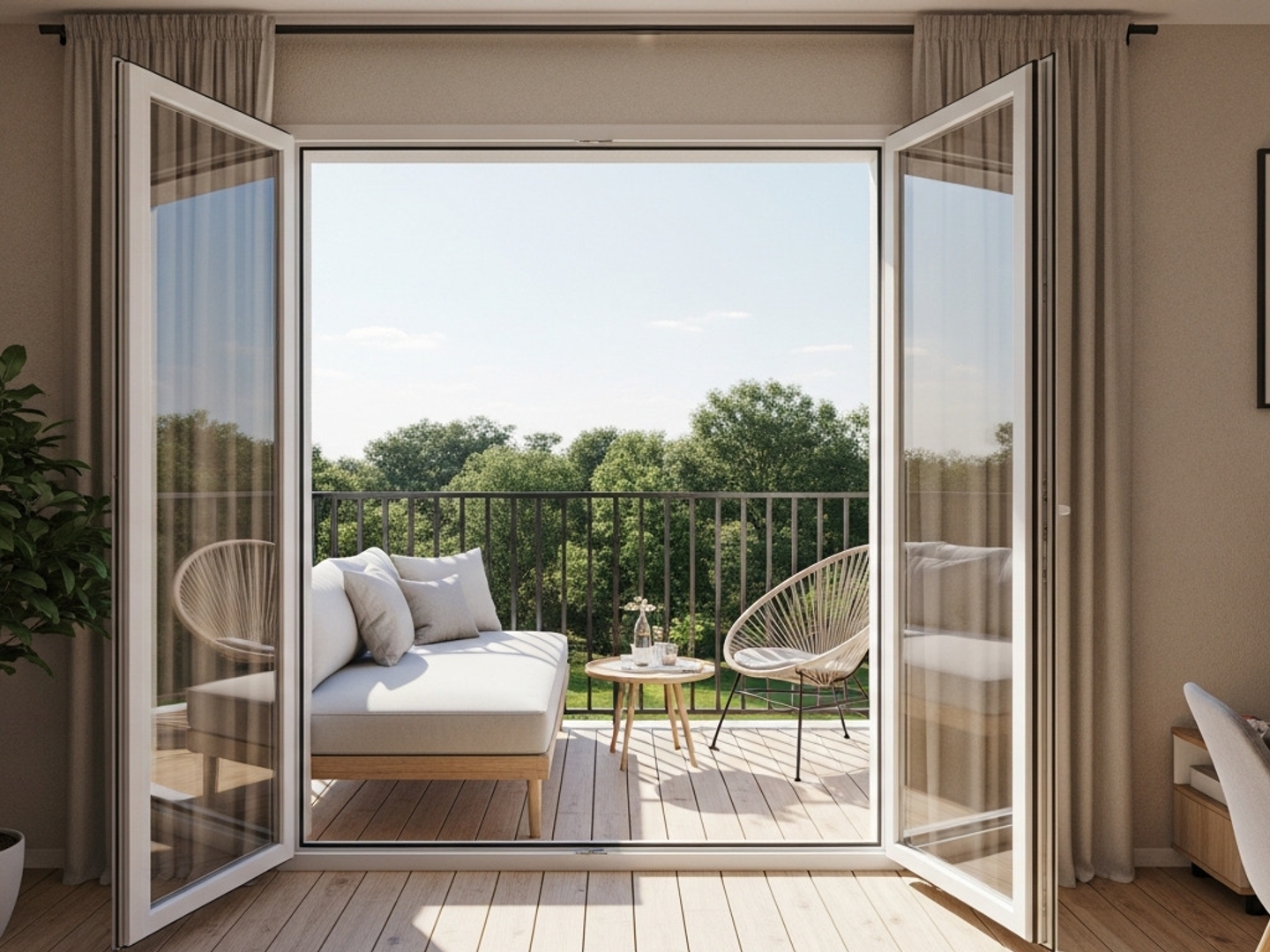 STUDIO de 35.26m² + UNE LOGGIA - LE HAVRE