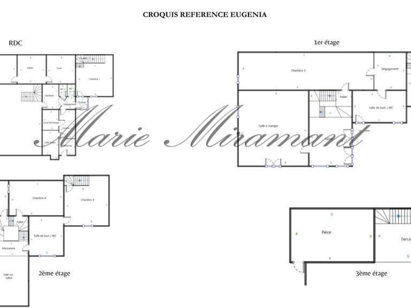 Maison 16 pièces 305 m²