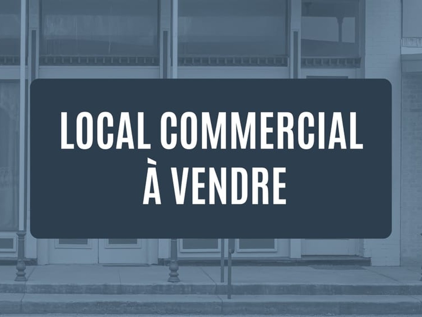Local commercial de 168m2 à vendre