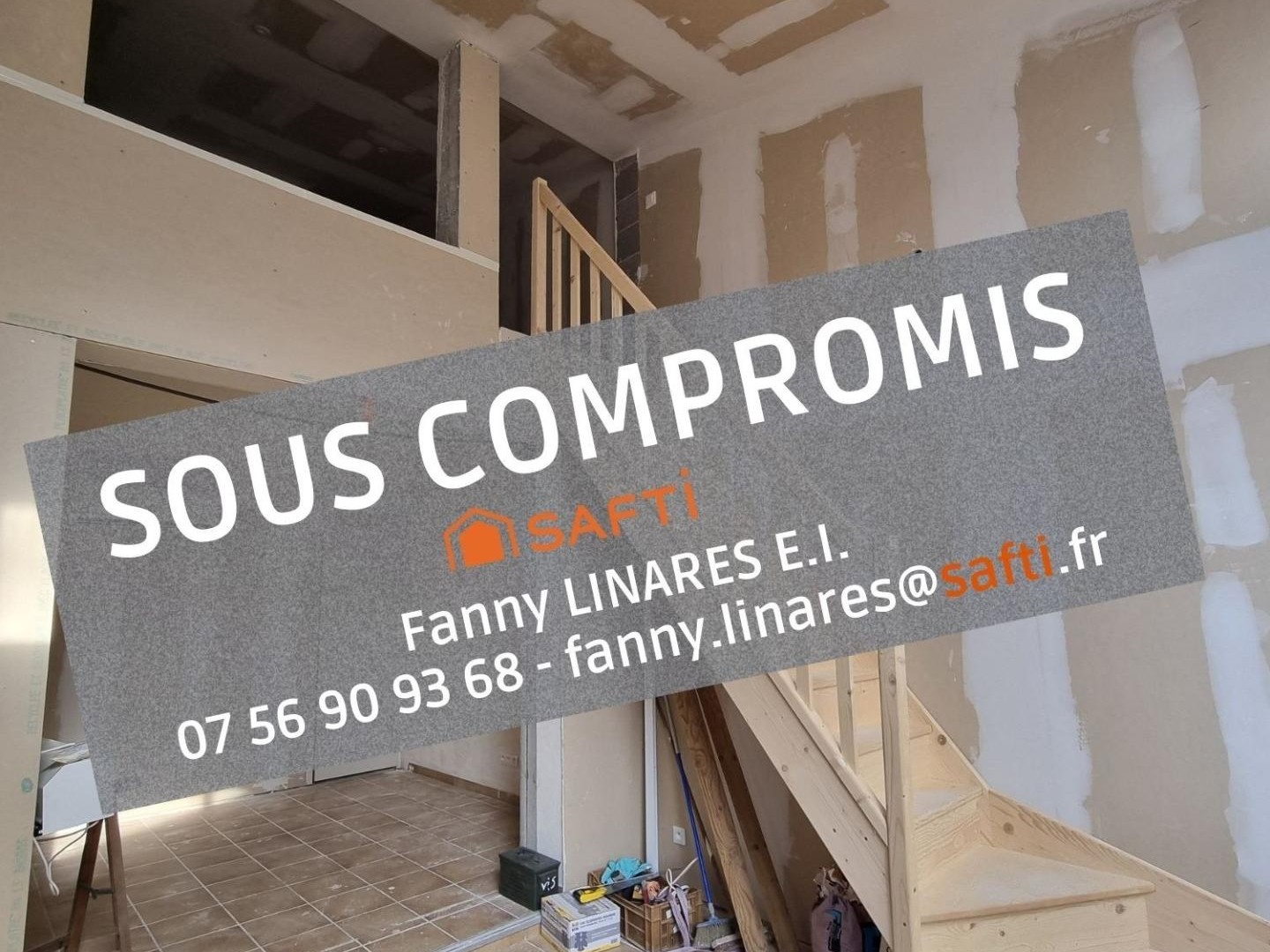 Petite maison de village, gros travaux déjà effectués, finitions à réaliser