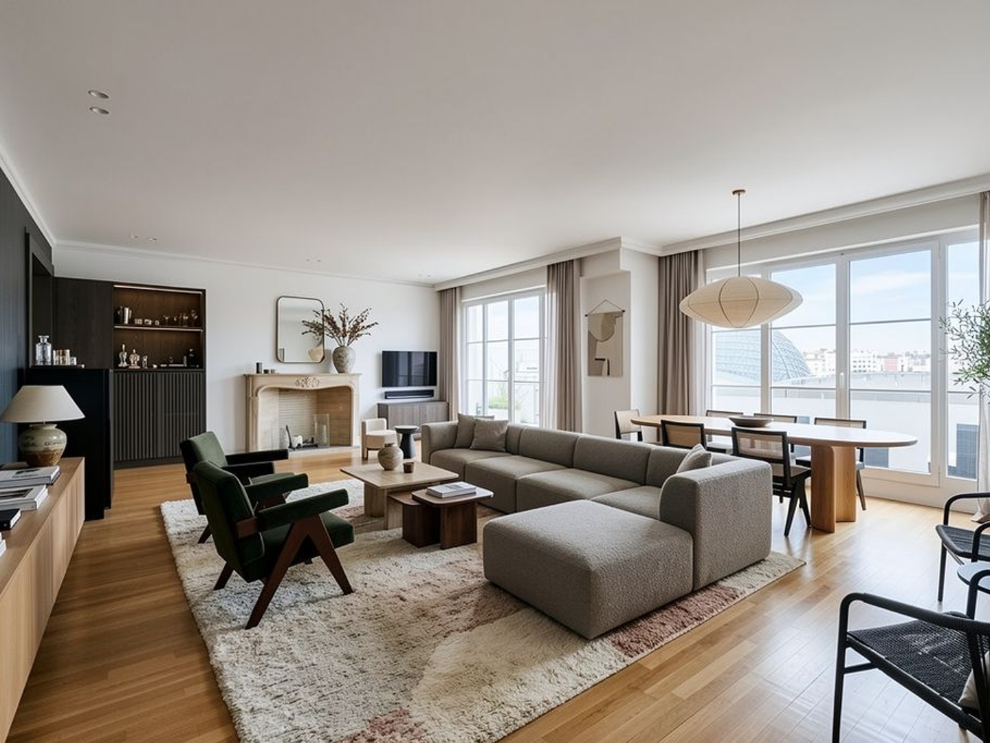 Appartement à vendre - 4 pièces - 140m2 - Paris 16e (75016)