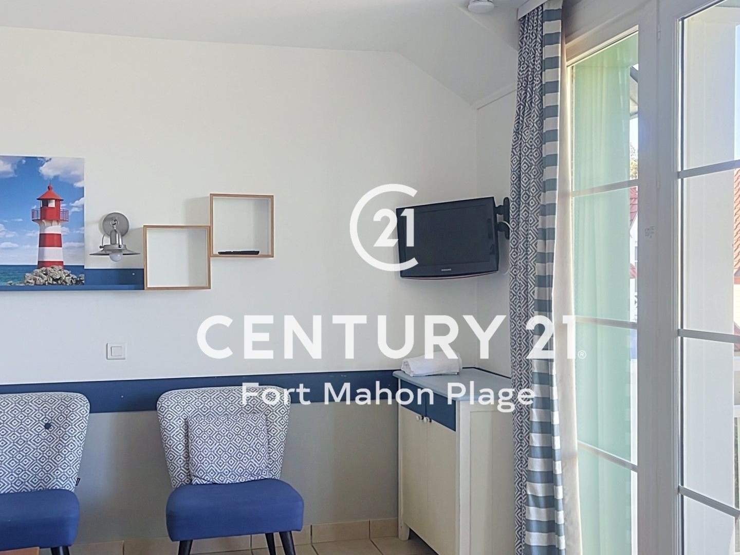 Appartement à vendre - 2 pièces - 33m2 - Fort-Mahon-Plage (80120)