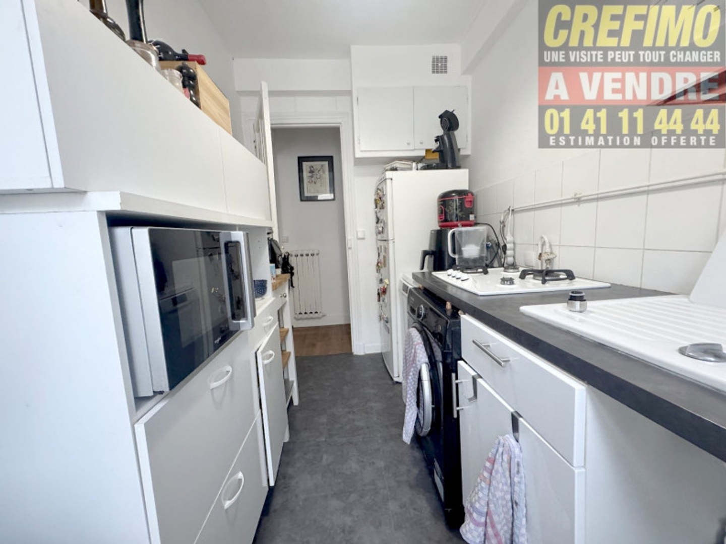 Appartement à vendre - 3 pièces - 56m2 - Courbevoie (92400)
