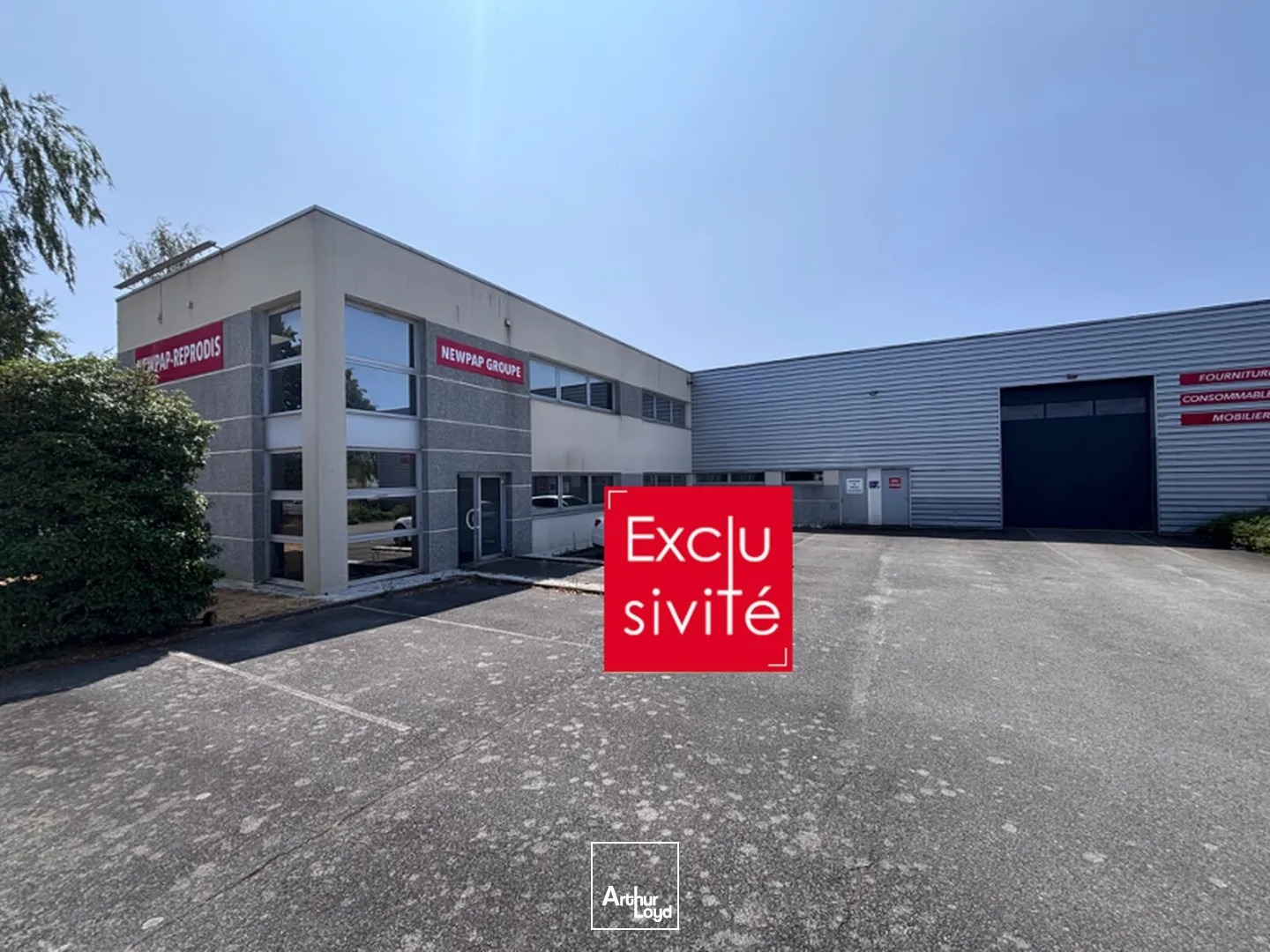 Bâtiment d'activité à vendre à Carquefou avec parking et possibilité extension