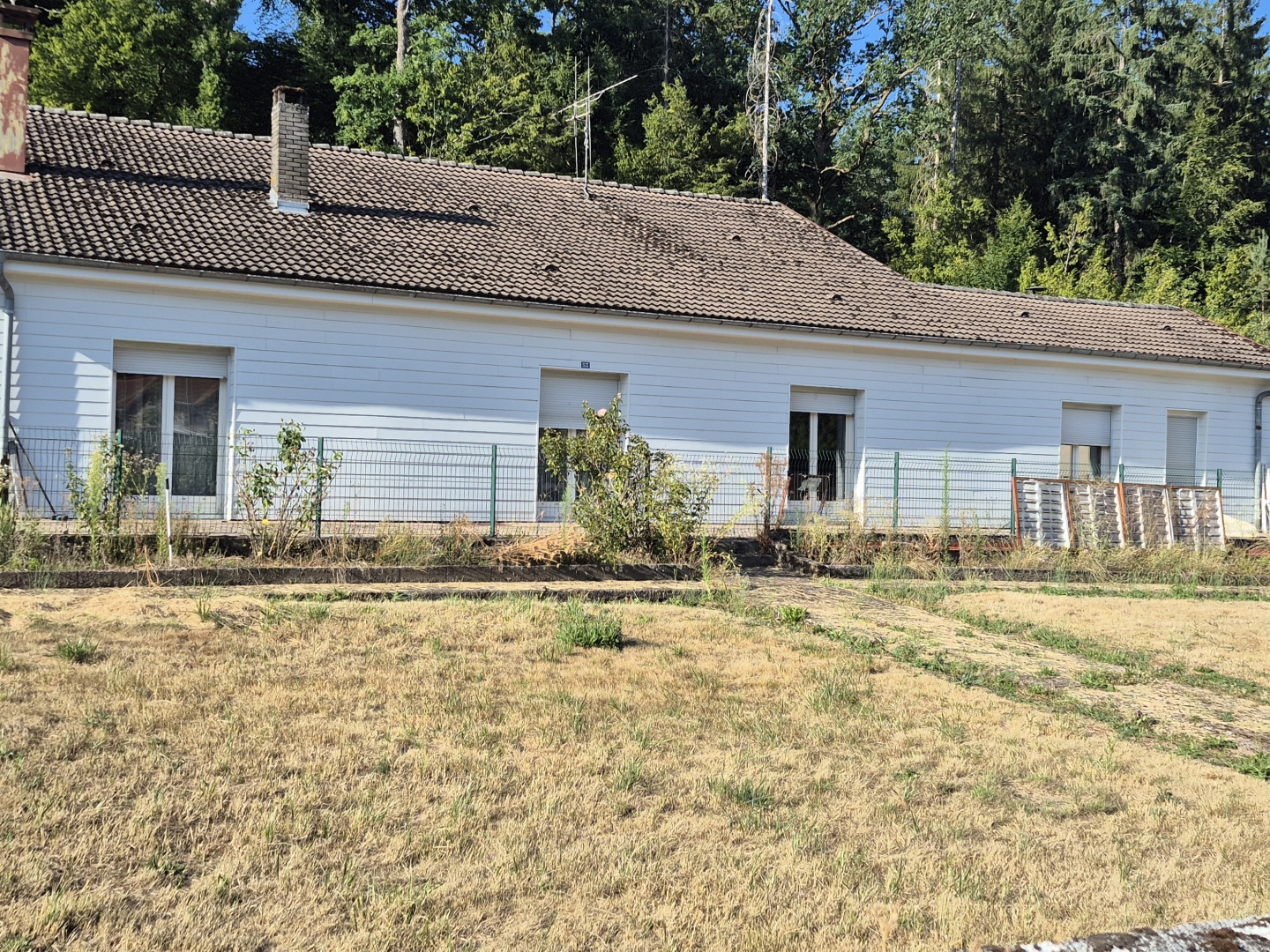 Maison à fort potentiel sur beau terrain