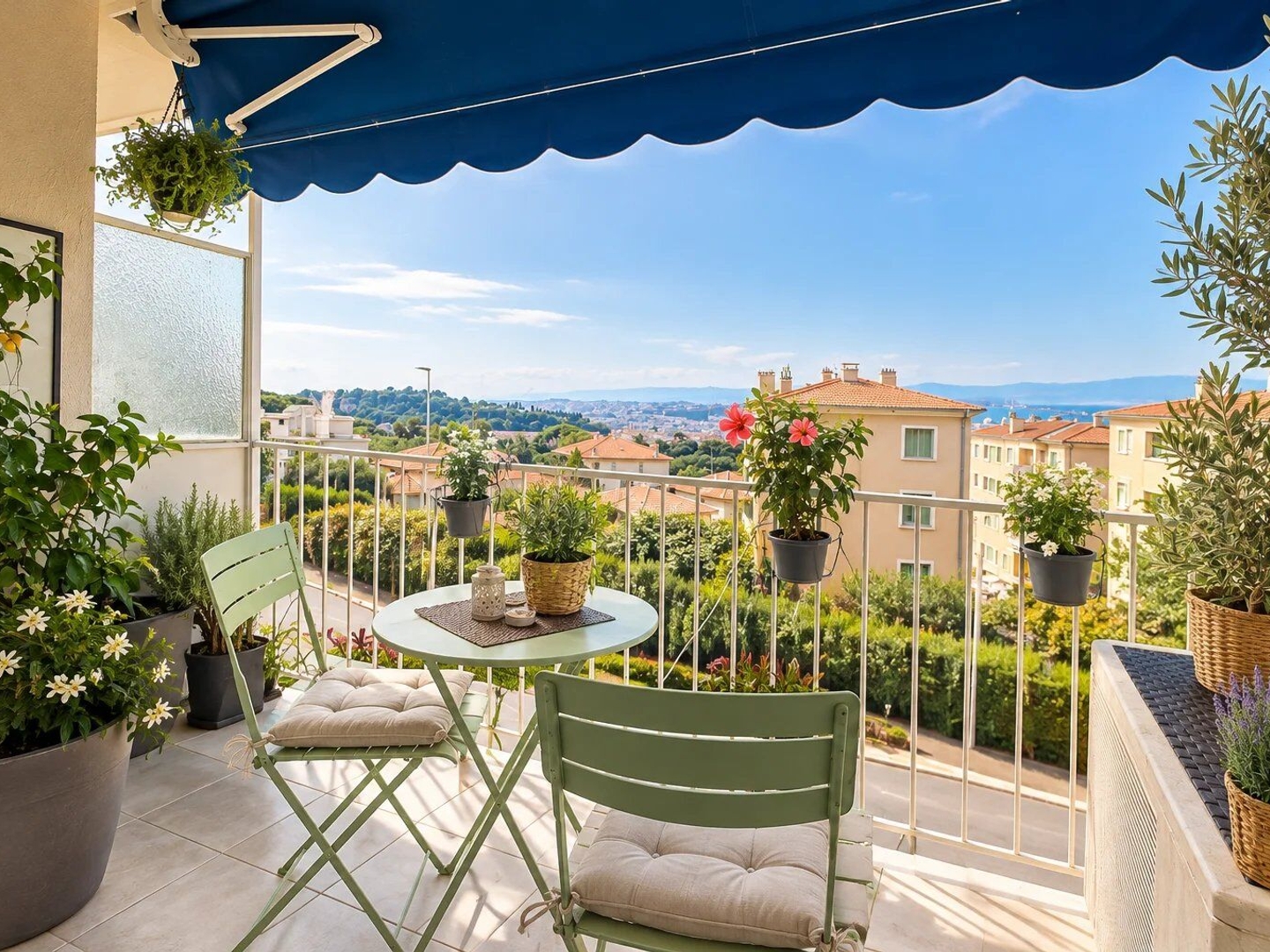 NICE 'MONT BORON' - 3P 60M² | BALCONS | CAVE | PARKING