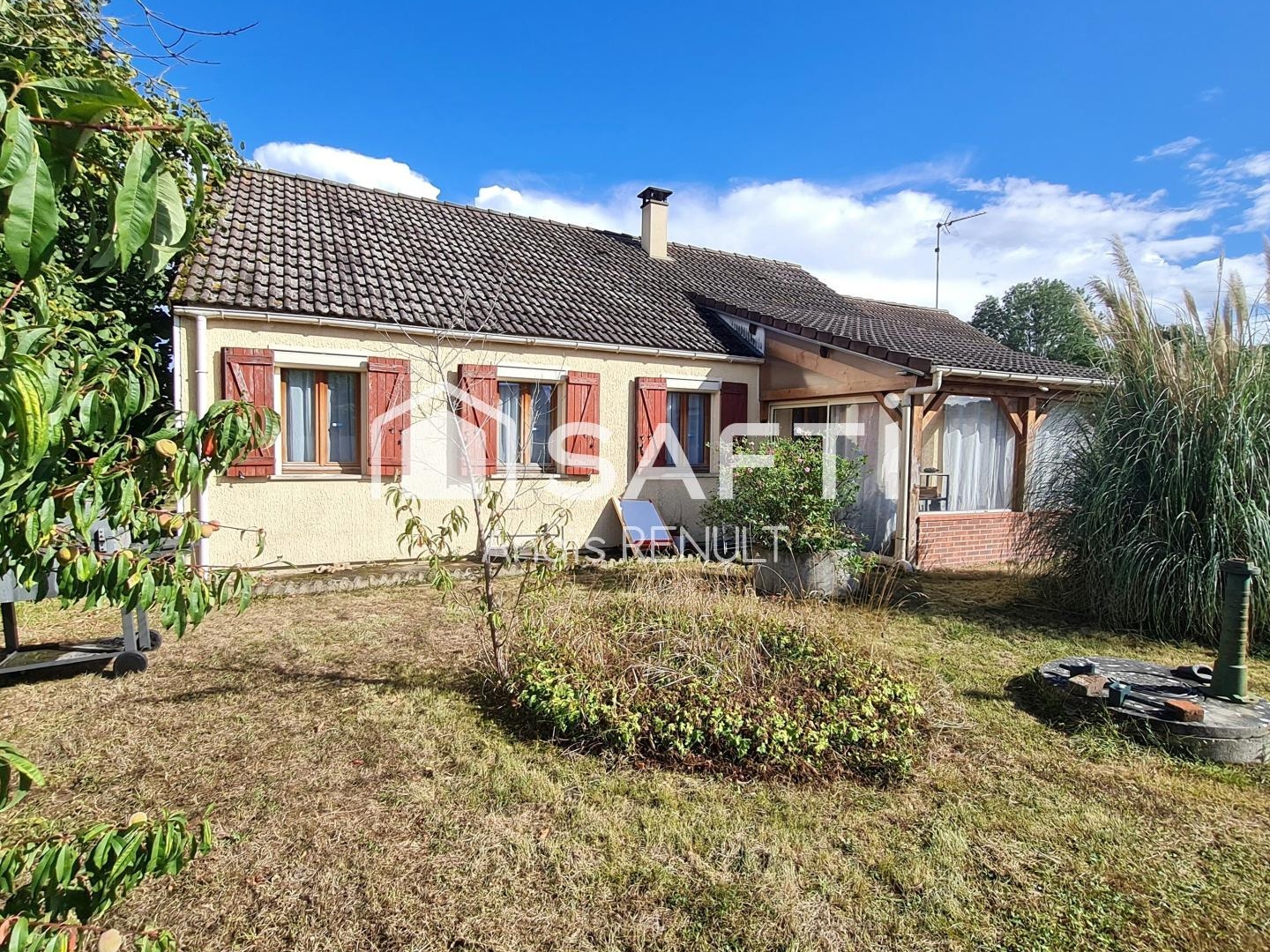 Maison plain pied - 6 pièces - 90m²