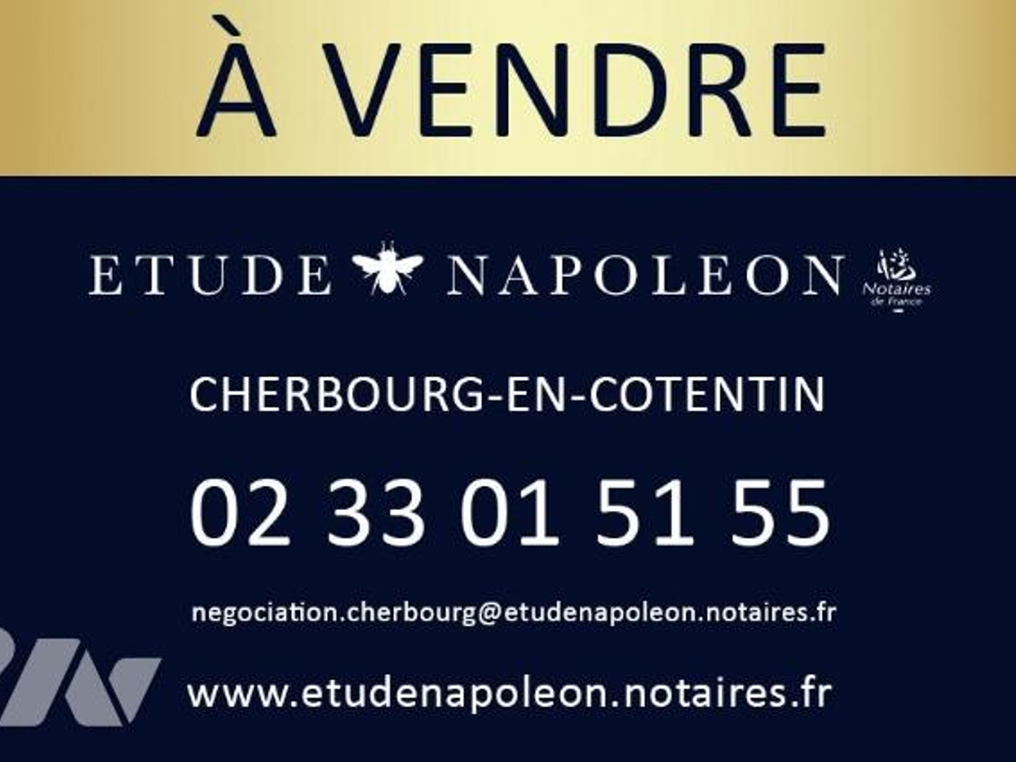 Appartement à vendre - 44m2 - Cherbourg-En-Cote... (50100)