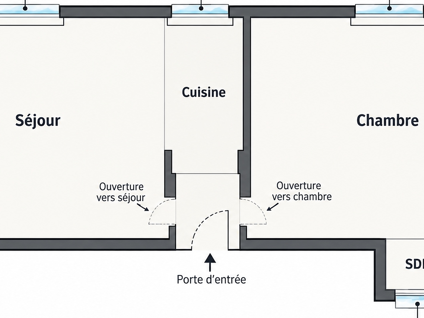Appartement à vendre - 2 pièces - 34m2 - Saint-Ouen (93400)