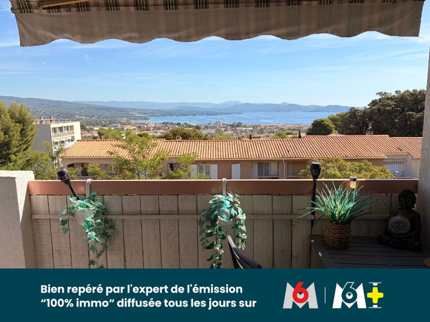 Une vue unique sur la Baie de la Ciotat - T4 avec Balcon