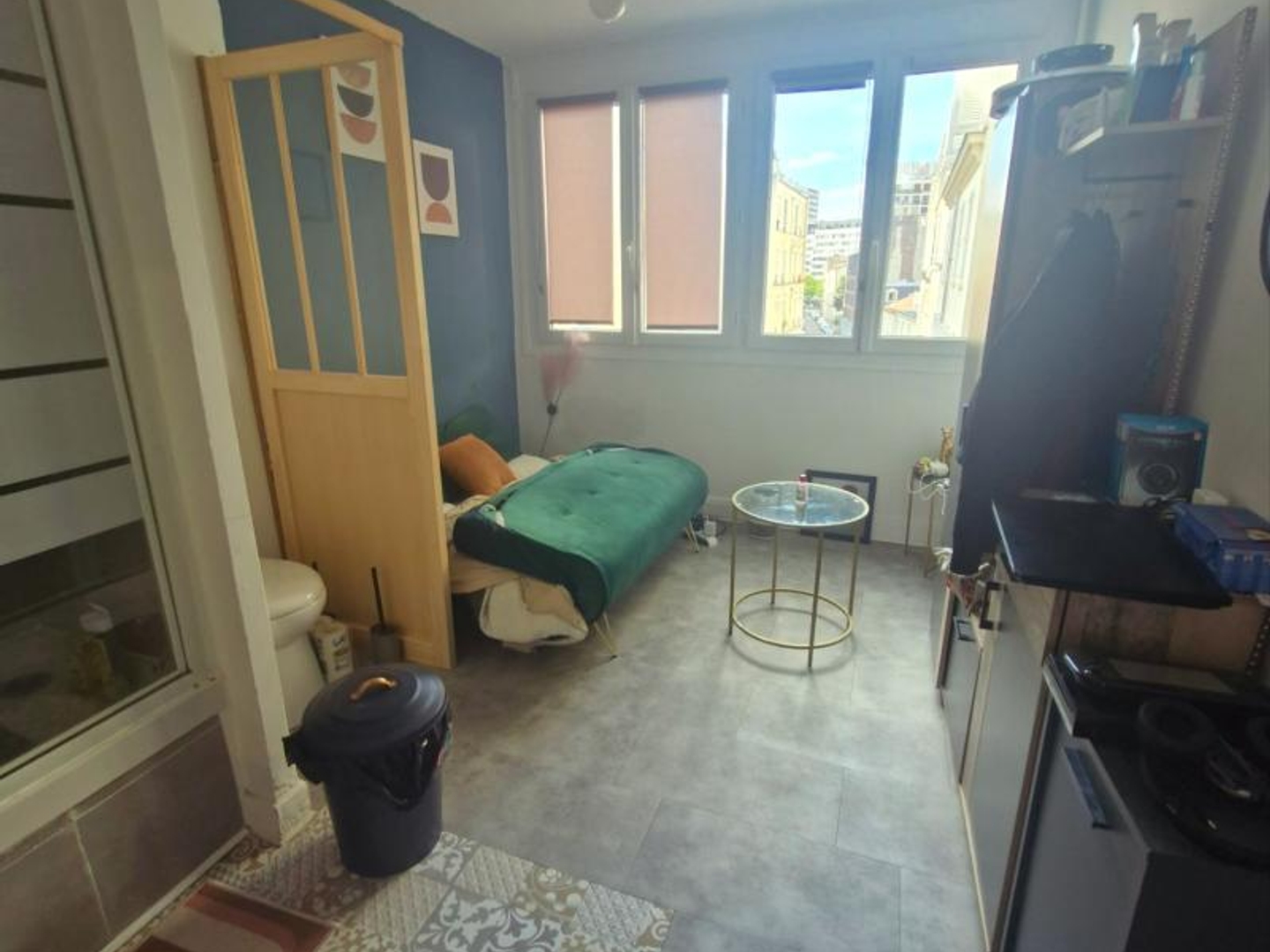 Appartement à vendre - 1 pièce - 11m2 - Paris 20e (75020)