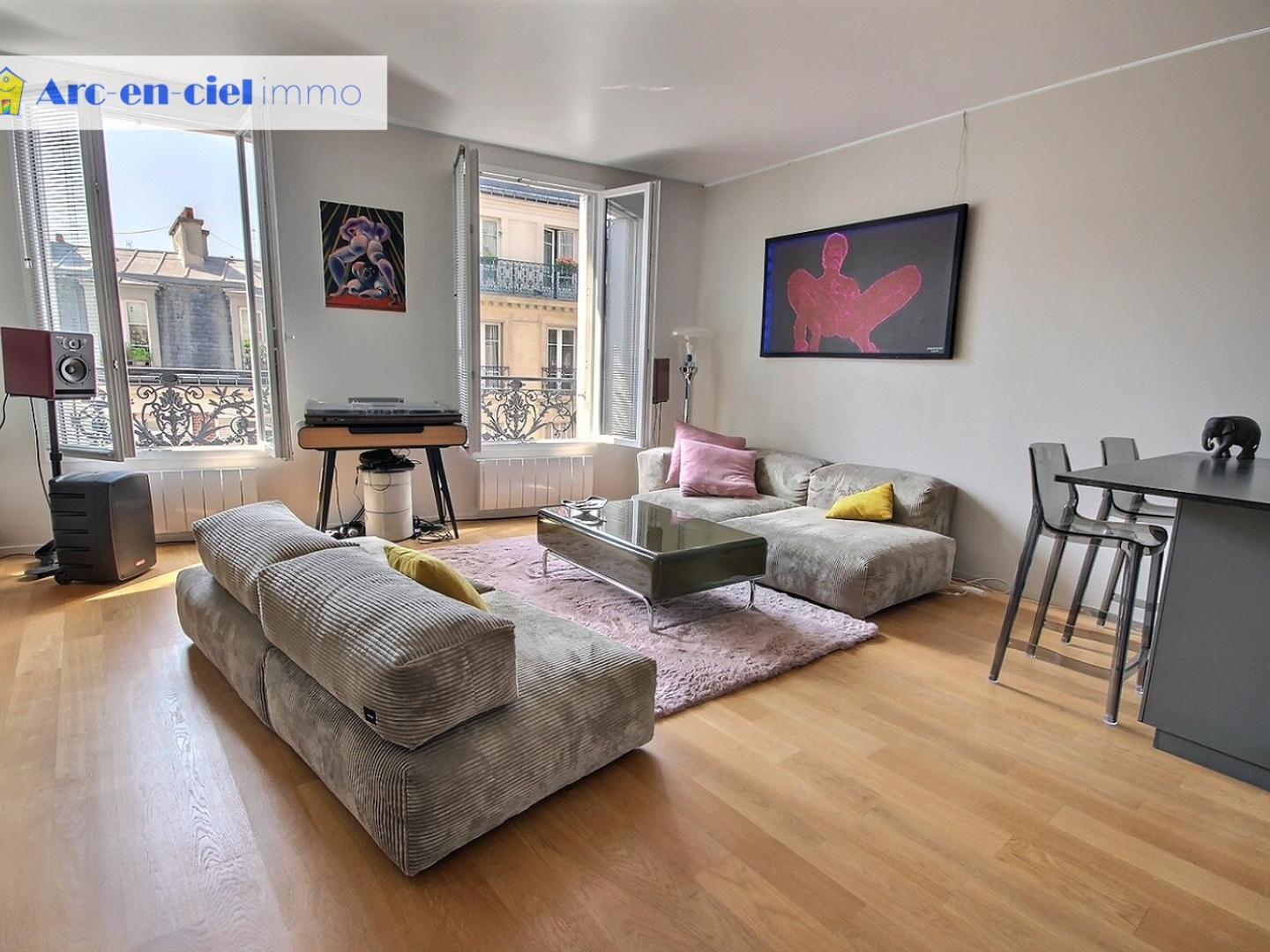 Appartement 2 pièces 56 m²