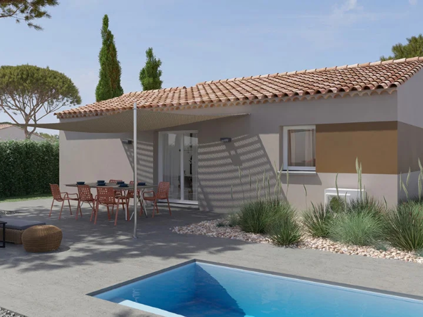 Maison neuve 3 pièces 50 m²