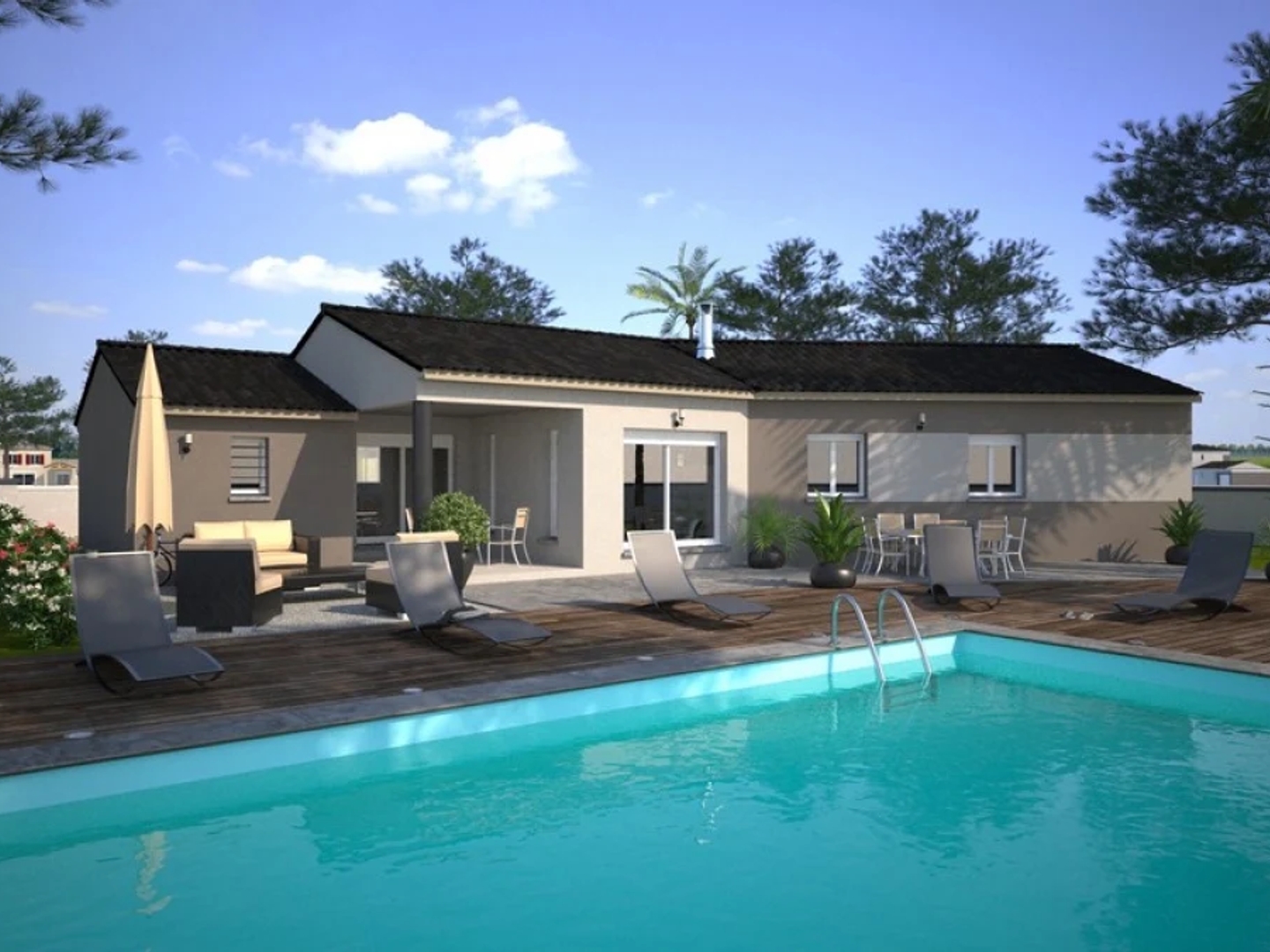 Maison neuve 5 pièces 85 m²