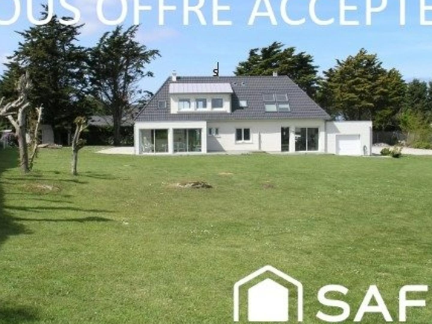Maison à vendre - 9 pièces - 207m2 - Maupertus-Sur-Mer (50330)