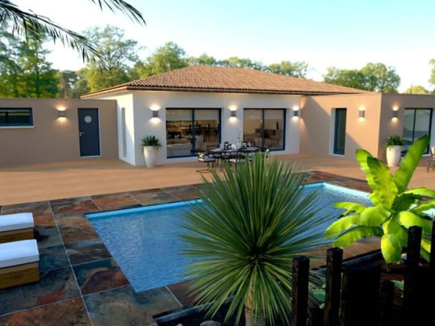 Maison neuve 4 pièces 155 m²