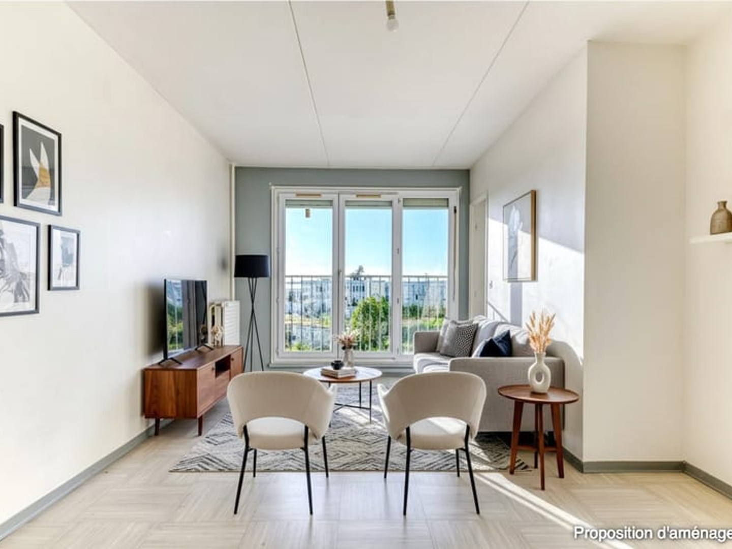 Appartement 2 pièces 57 m²