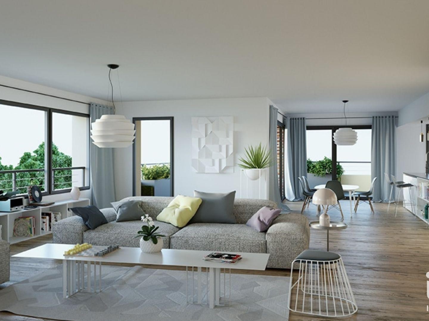 Appartement 3 pièces 70 m²