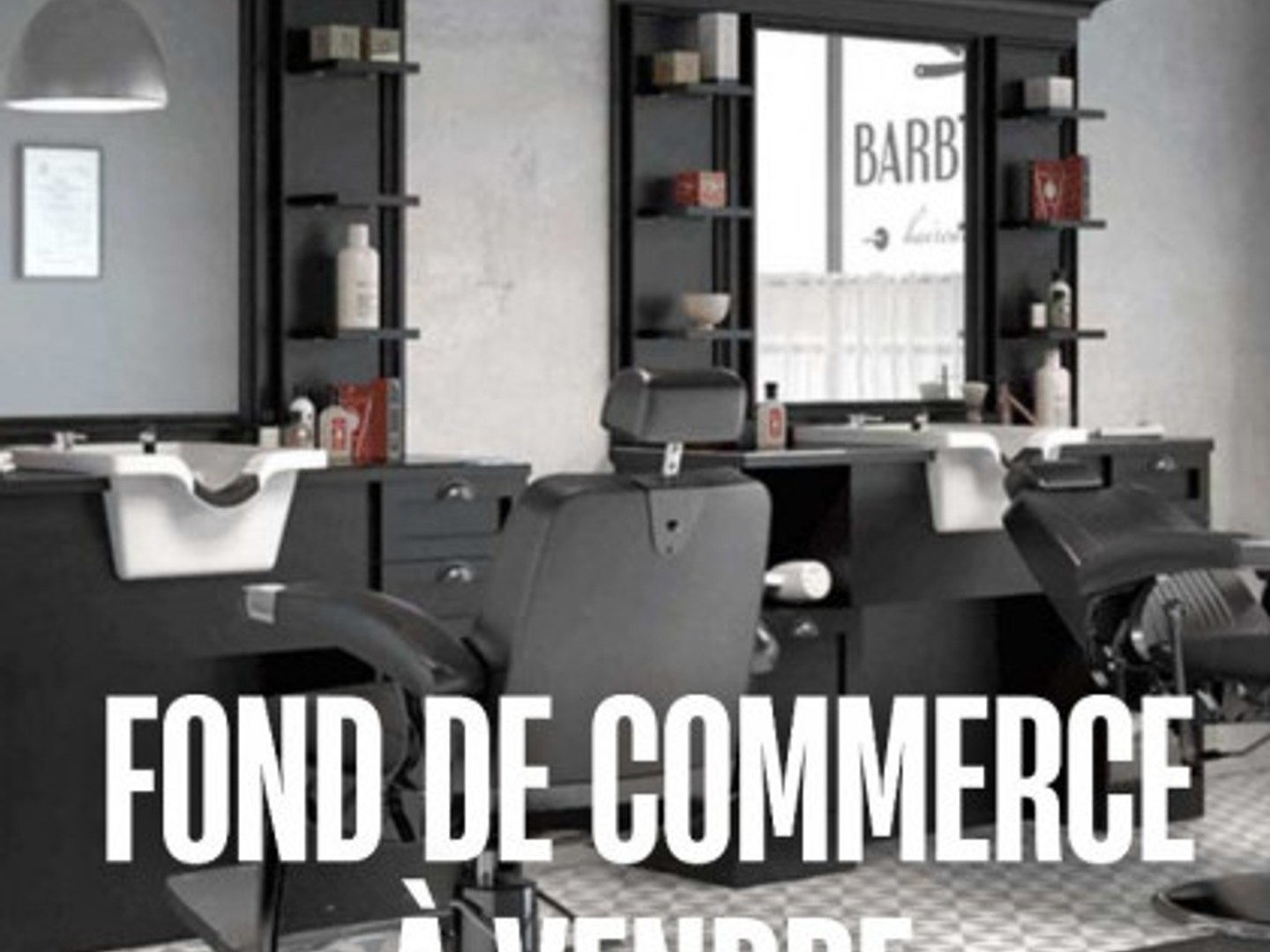 Salon de coiffure 95 m²