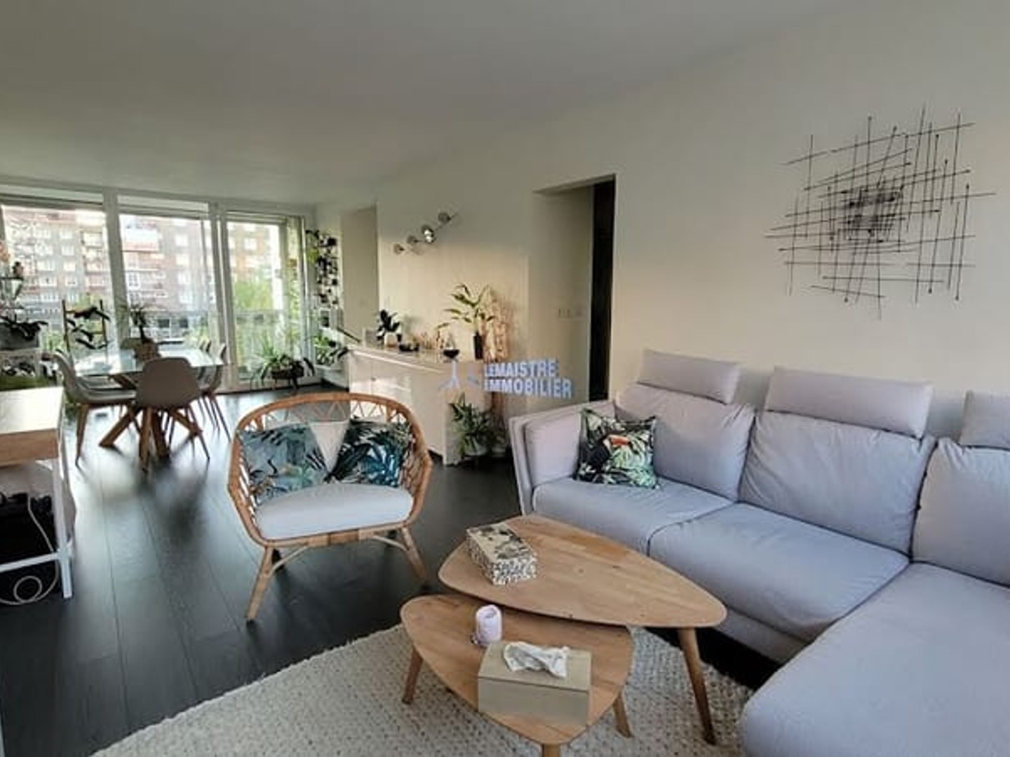 Appartement 2 pièces 56 m²