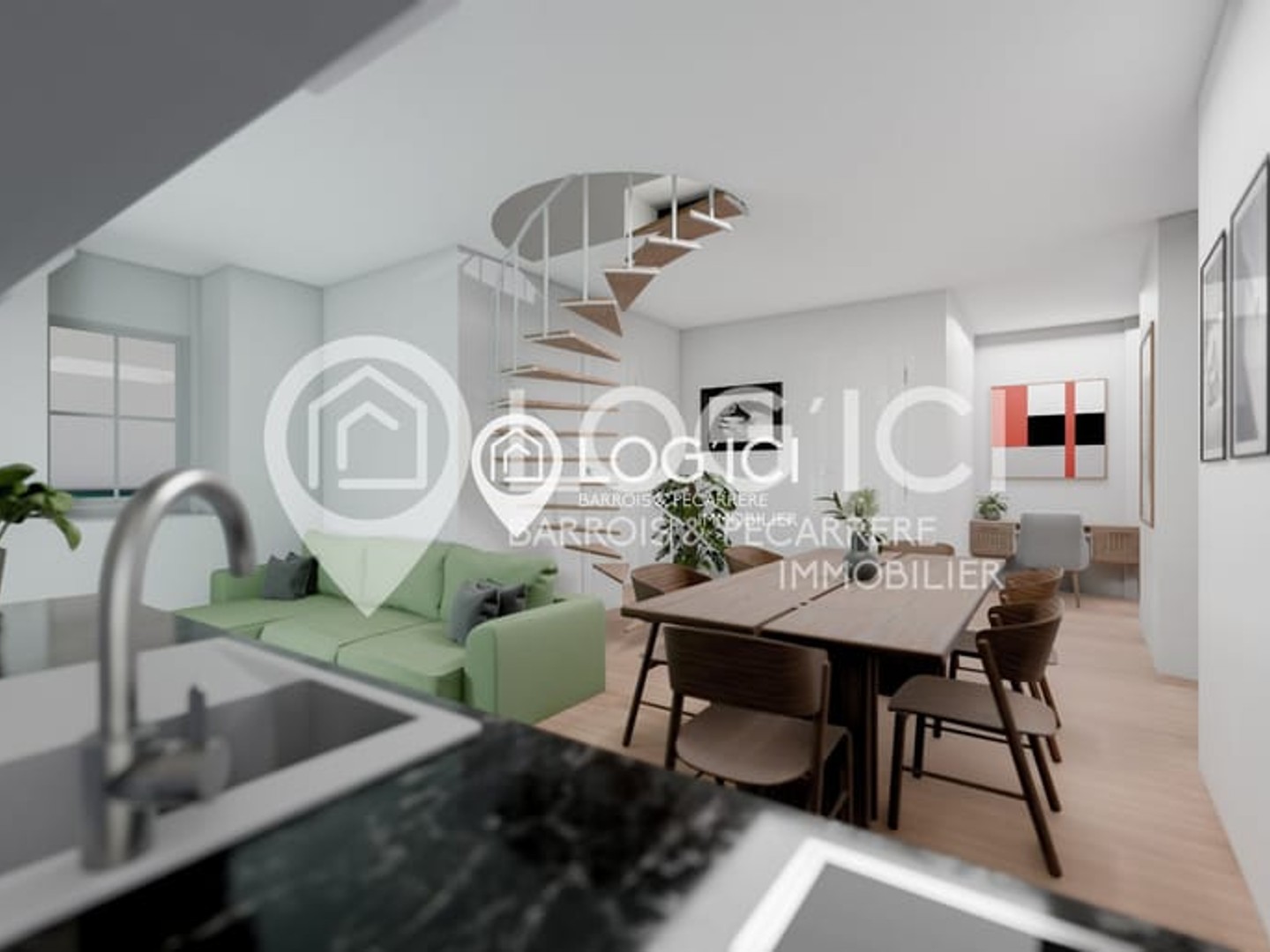 Appartement T3 Duplex Entièrement Refait à Neuf au C?ur de Cauterets