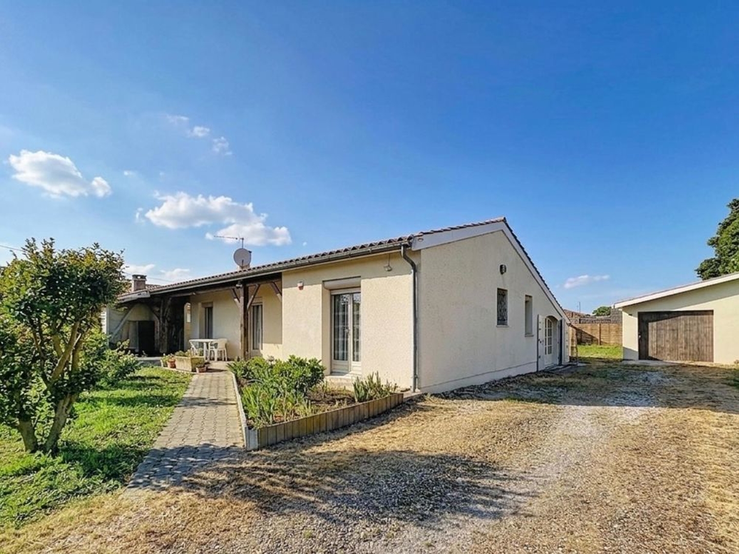 Maison de 92m² - 4 pièces - Garage de 36m²