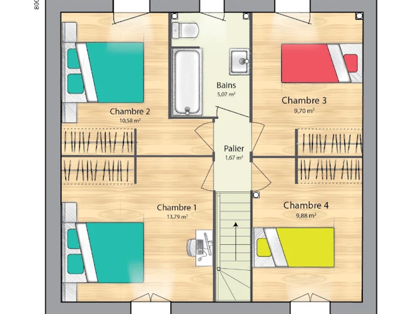 Maison à vendre - 6 pièces - 89m2 - Montigny-Lencoup (77520)