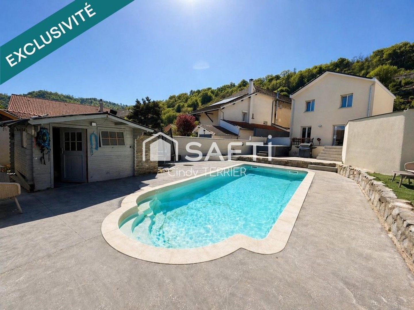 Maison avec piscine centre de Charavines