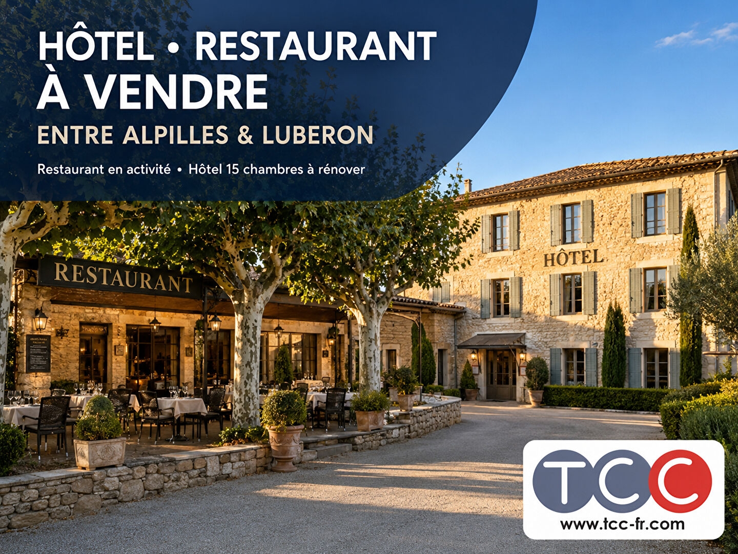 OPPORTUNITÉ D'INVESTISSEMENT ? RESTAURANT EN ACTIVITÉ AVEC HÔTEL À RÉNOVER